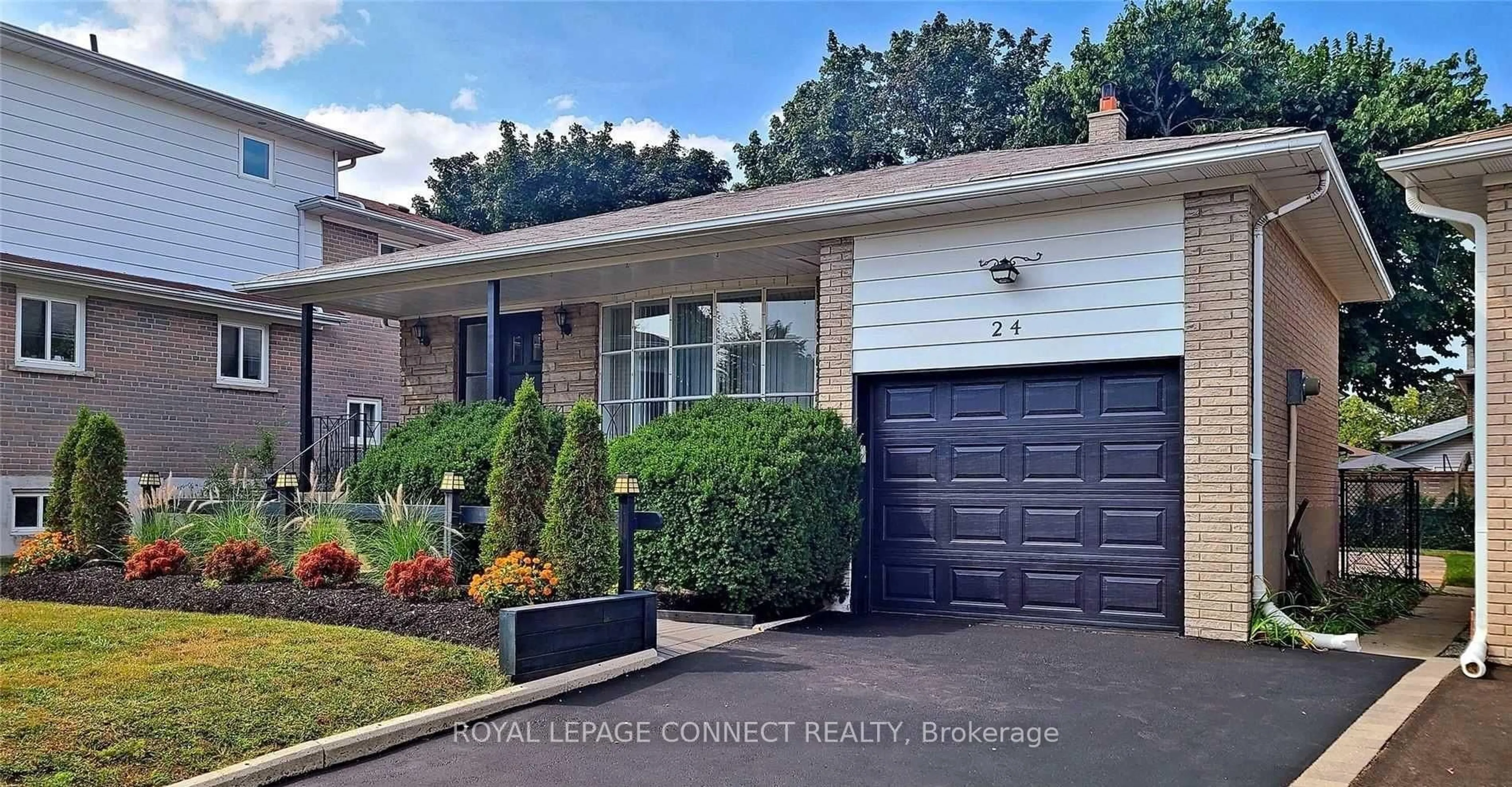 Home with brick exterior material, street for 24 Lalton Pl, Toronto Ontario M1E 1T4