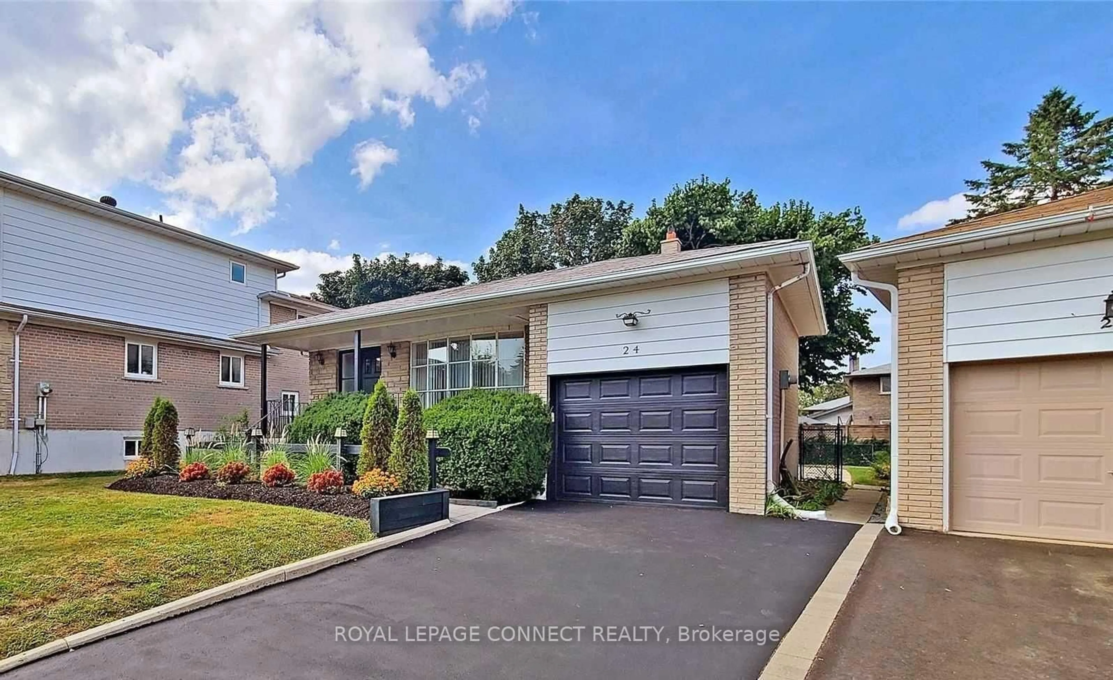 Home with brick exterior material, street for 24 Lalton Pl, Toronto Ontario M1E 1T4