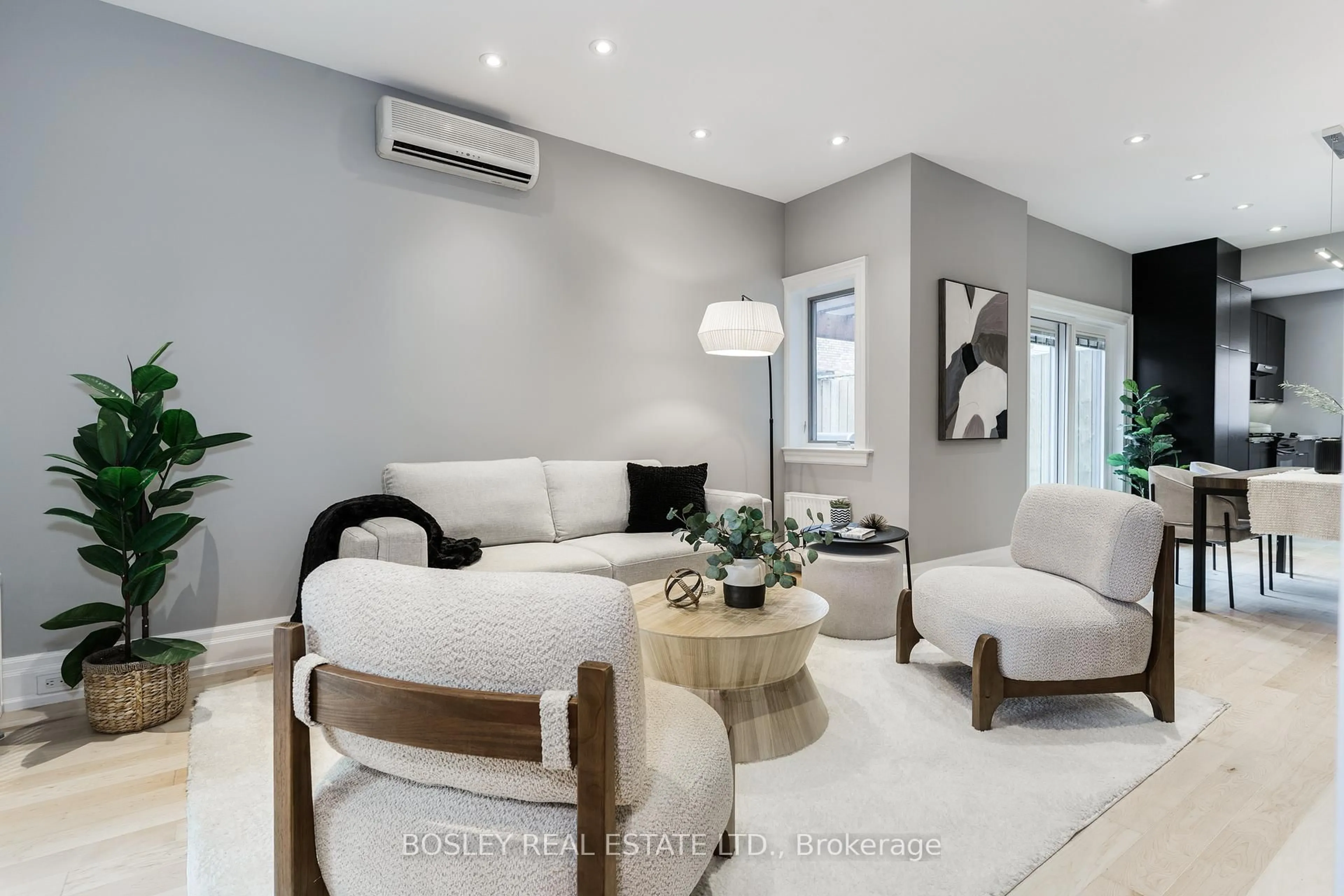 Living room with furniture, unknown for 42 Logan Ave, Toronto Ontario M4M 2M8