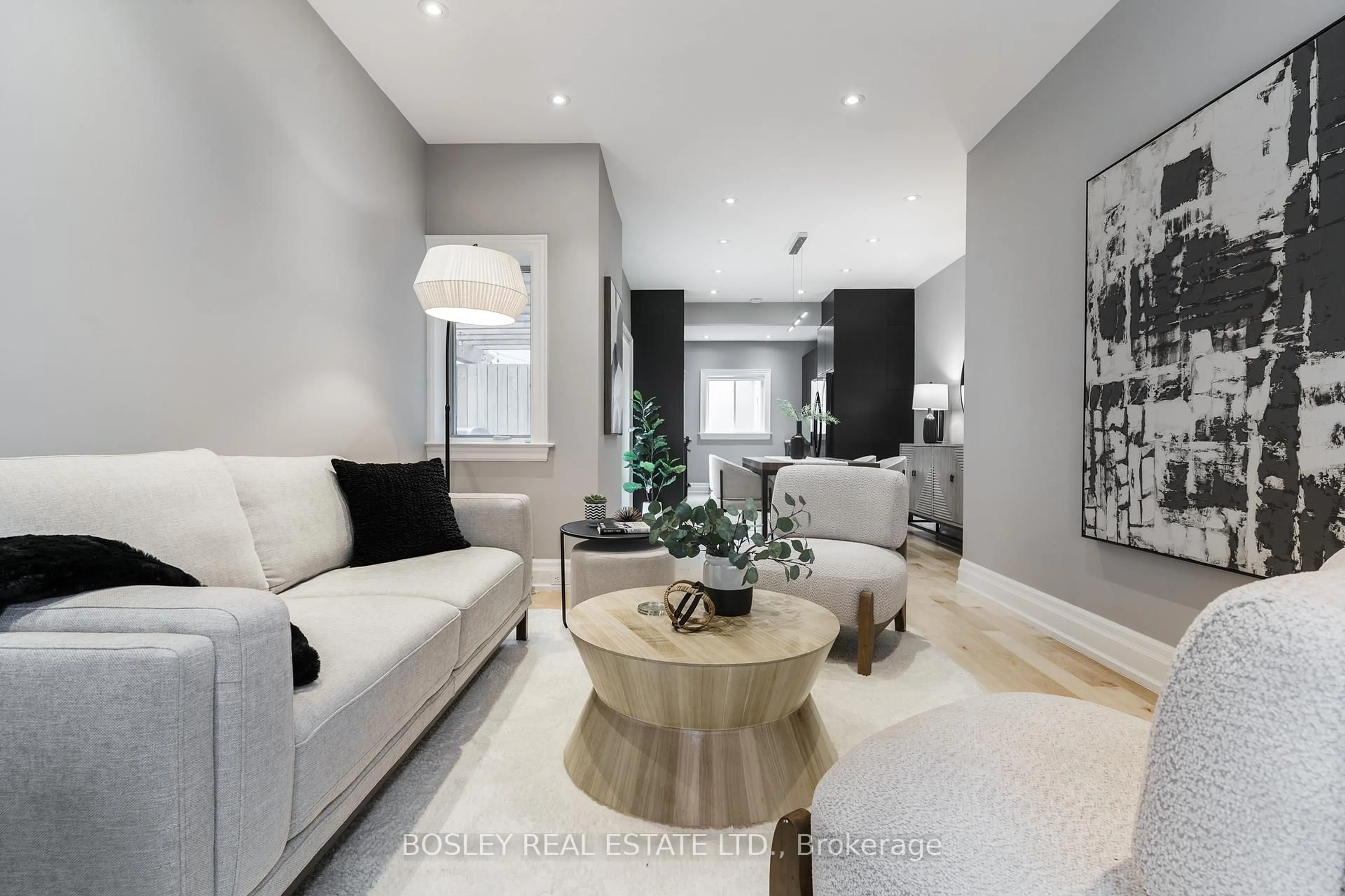Living room with furniture, unknown for 42 Logan Ave, Toronto Ontario M4M 2M8