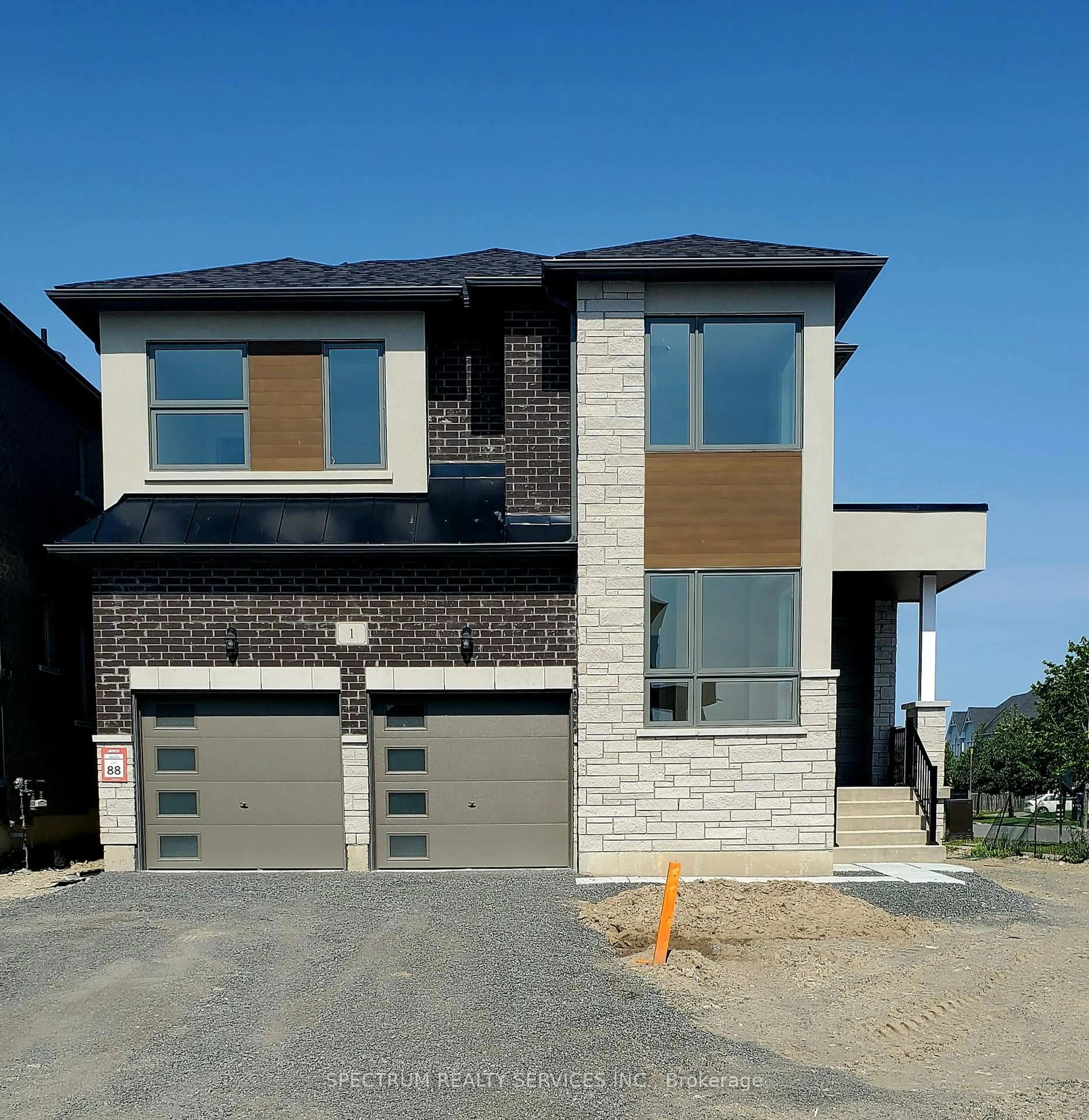 Home with brick exterior material, street for 1 Rogerson St, Clarington Ontario L1B 0W4