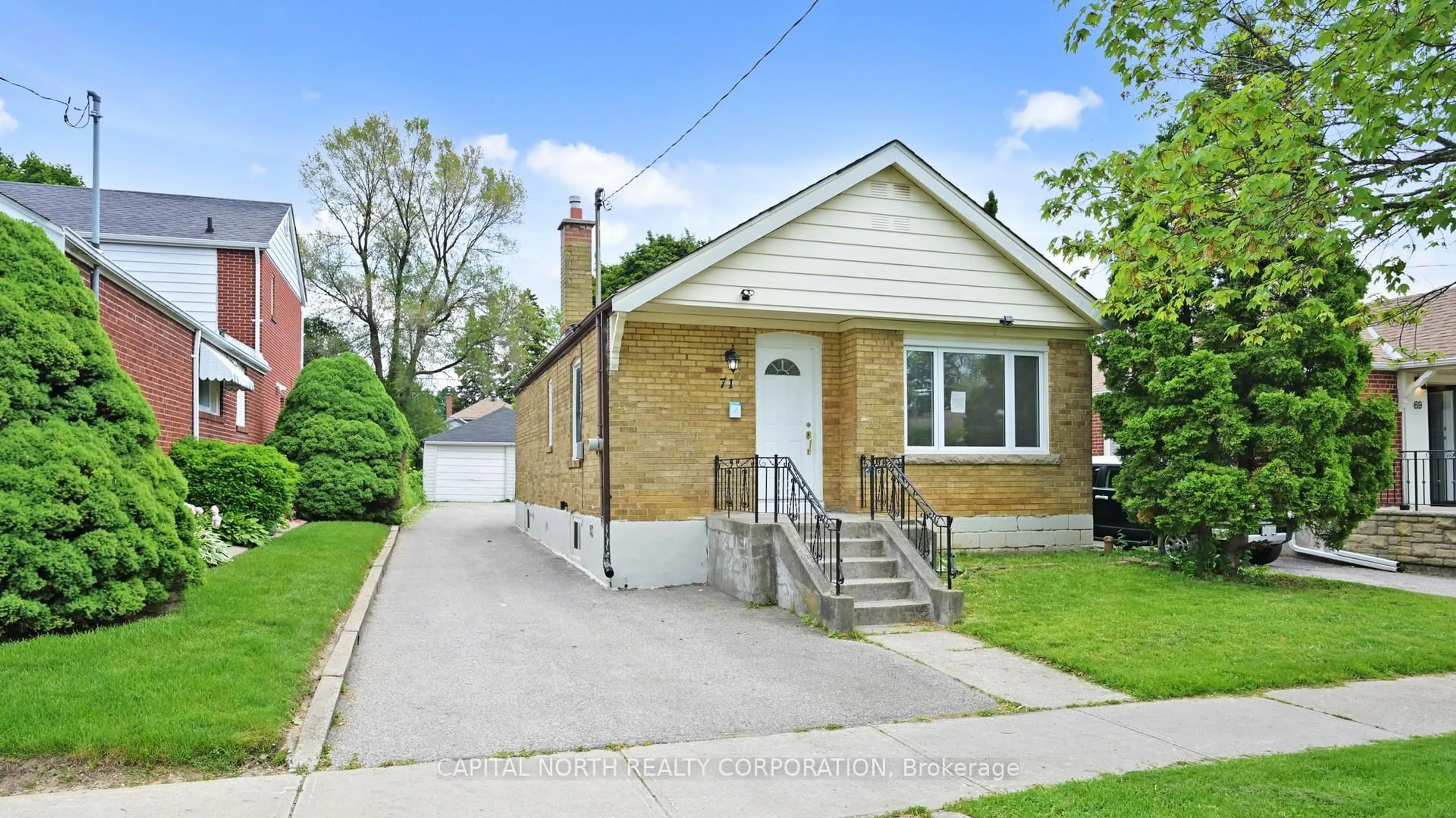 Home with brick exterior material, street for 71 Bertha Ave, Toronto Ontario M1L 3M3