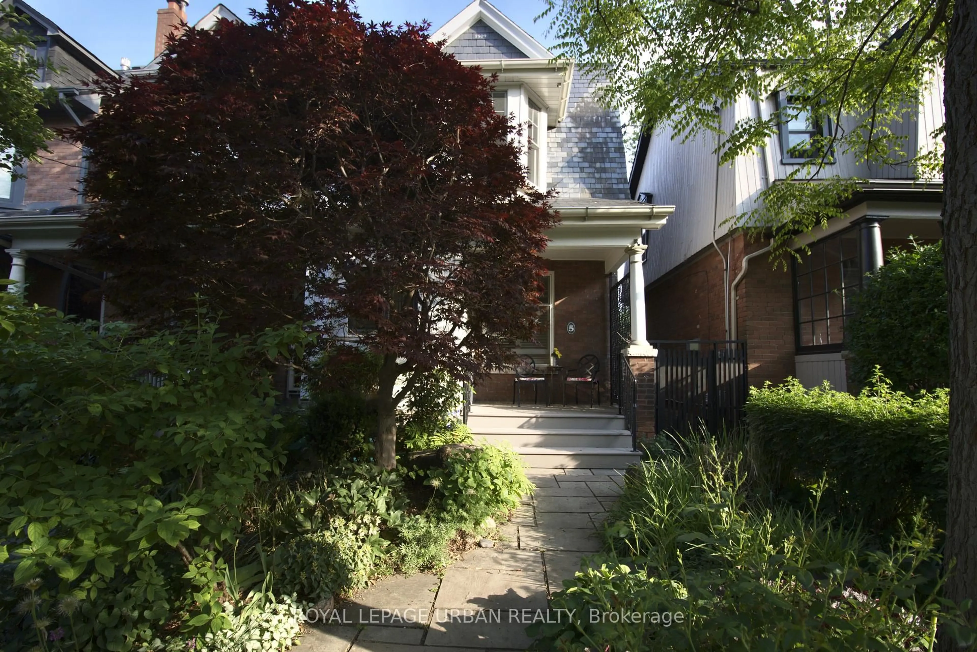 Home with brick exterior material, street for 5 Grandview Ave, Toronto Ontario M4K 1J1