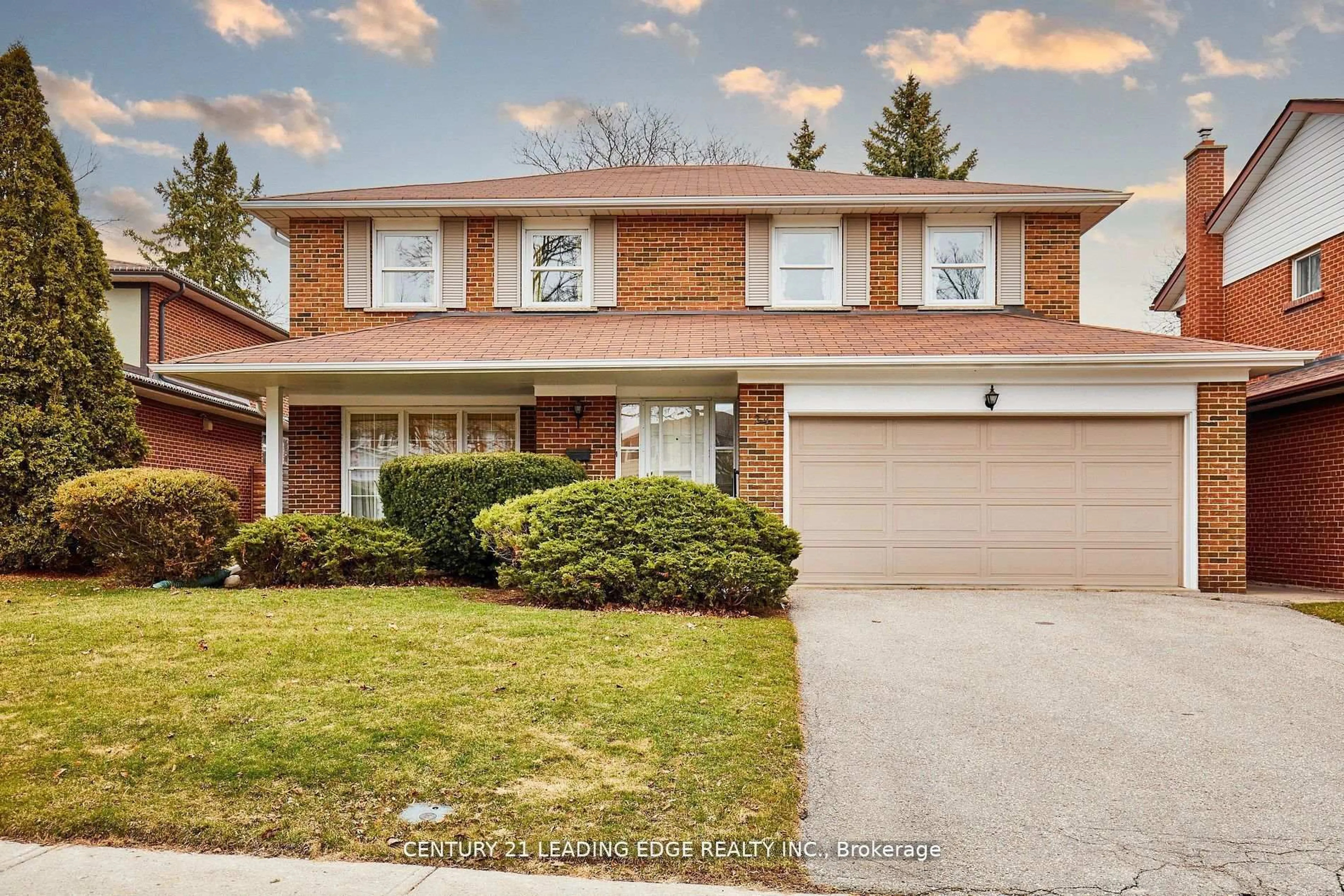 Home with brick exterior material, street for 24 Dunmurray Blvd, Toronto Ontario M1T 2J9