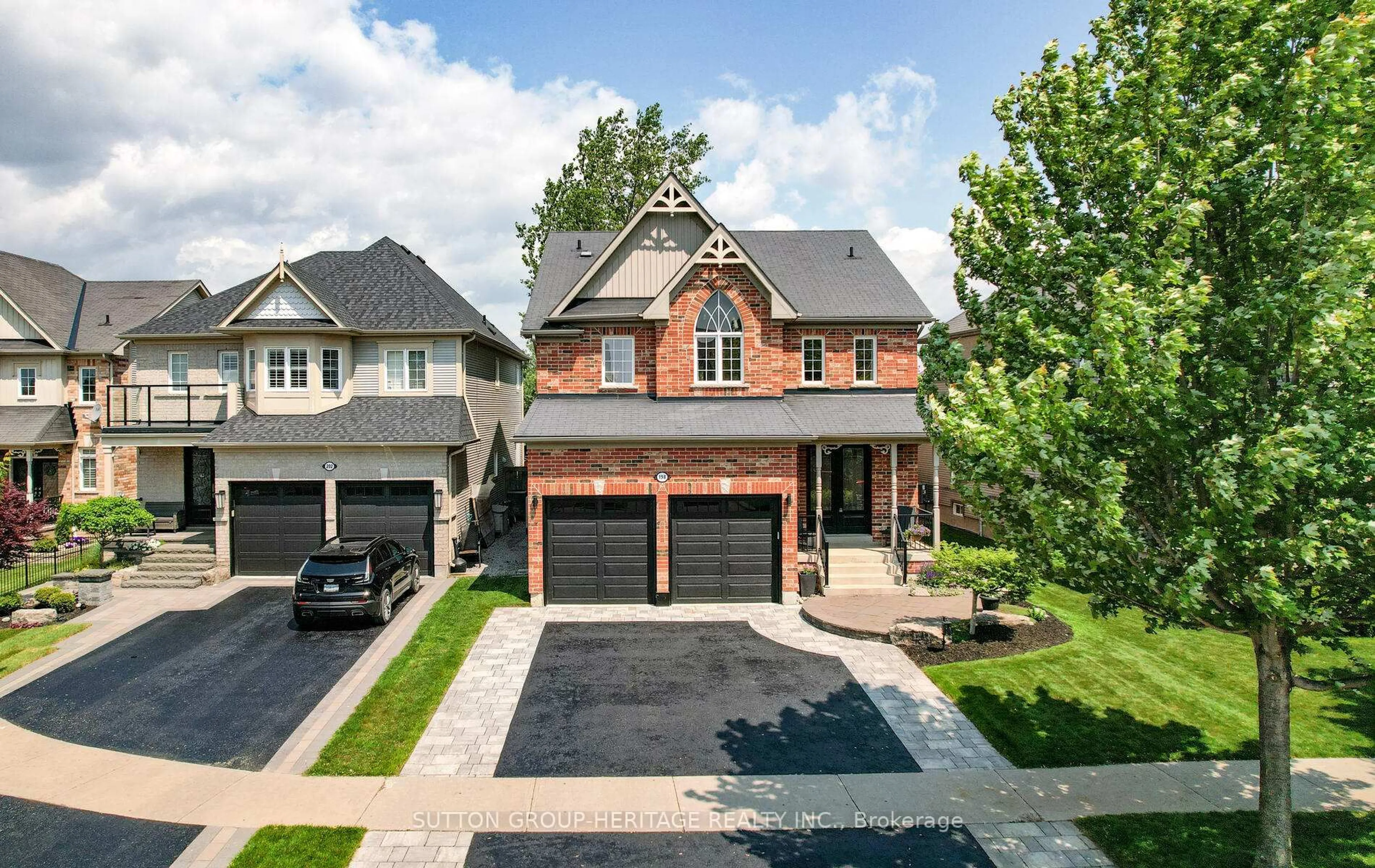 Home with brick exterior material, street for 198 Honeyman Dr, Clarington Ontario L1C 0J3