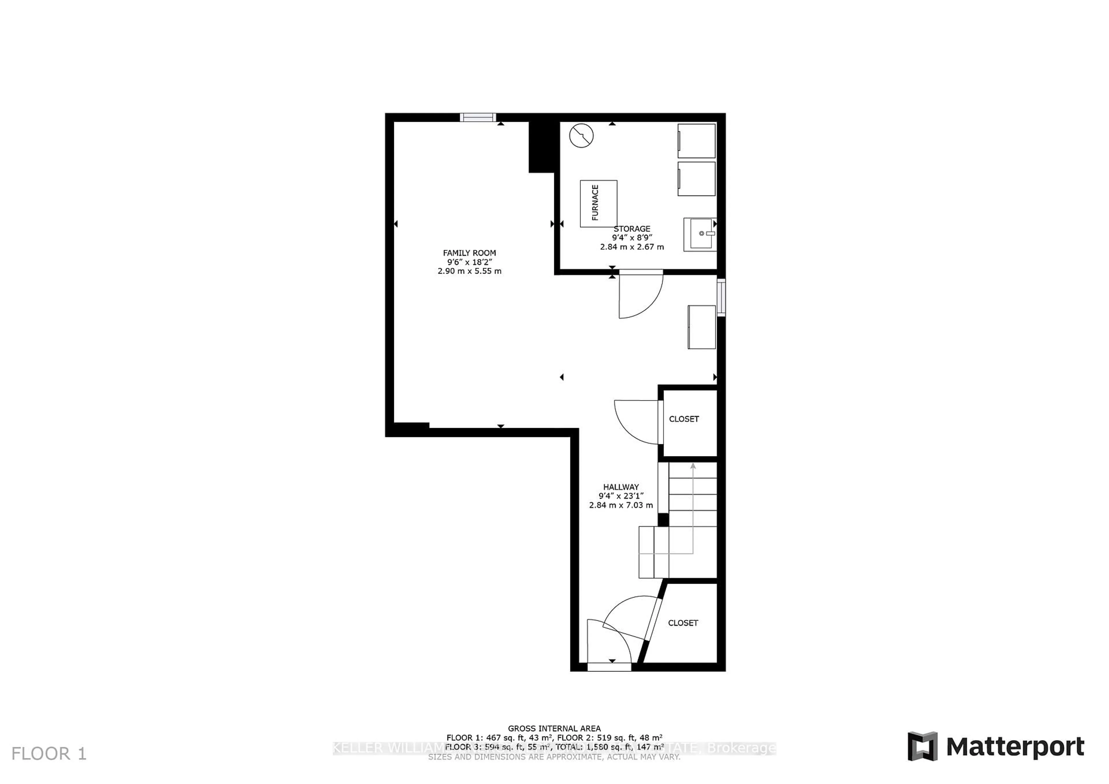 Floor plan for 34 Marchwood Cres, Clarington Ontario L1C 4J8