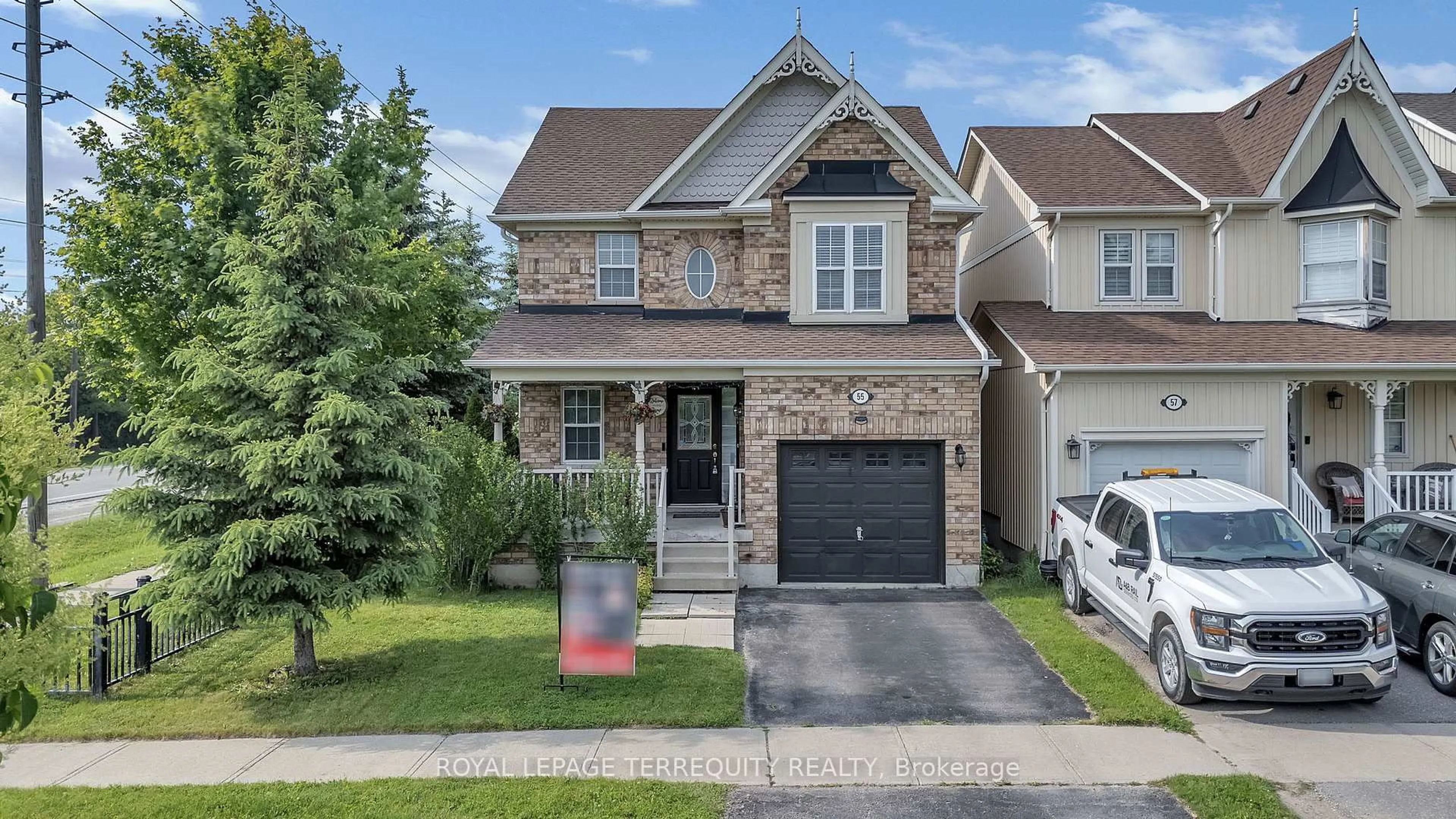 Home with brick exterior material, street for 55 Beaumaris Cres, Whitby Ontario L1M 2H4