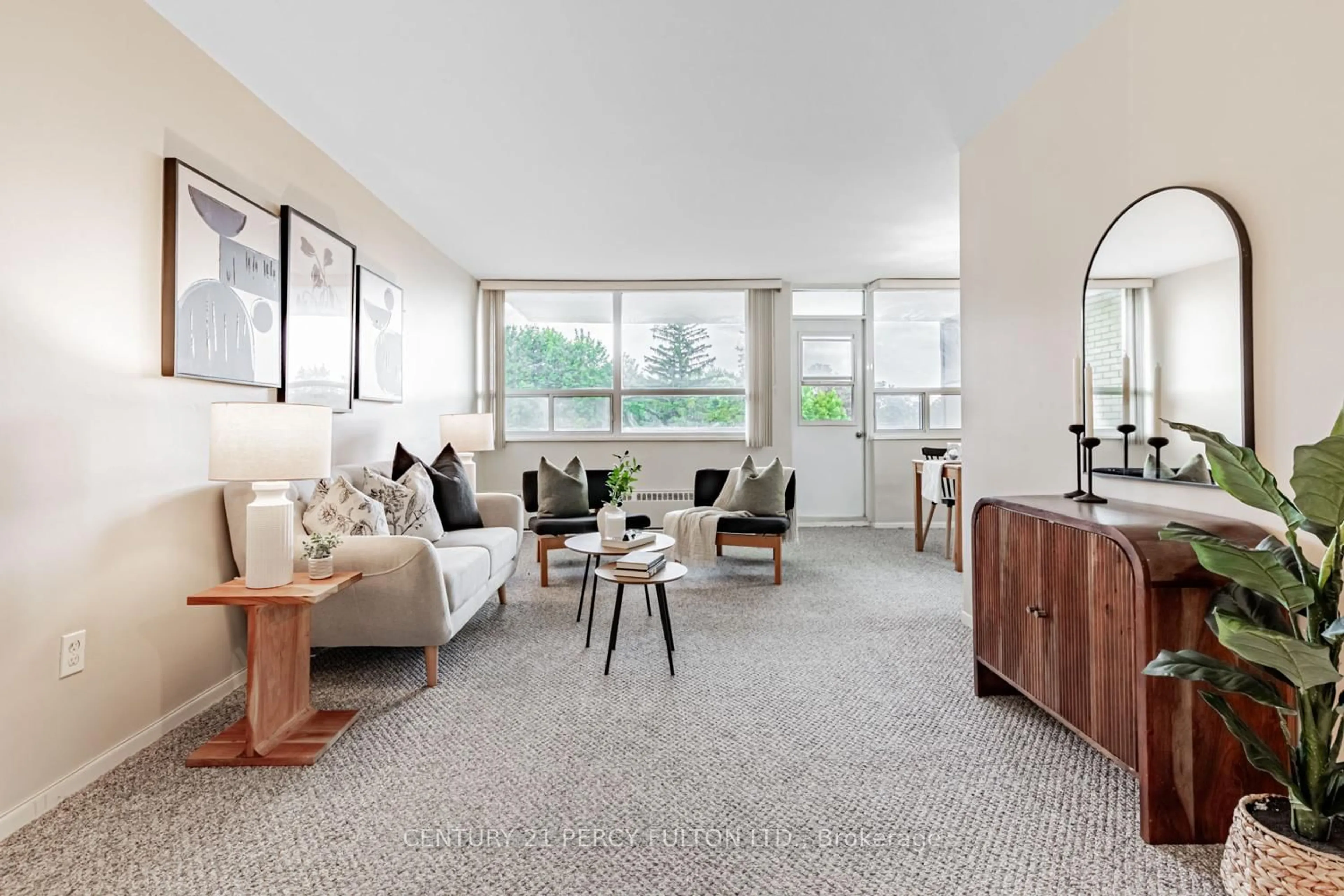 Living room with furniture, unknown for 3311 Kingston Rd #312, Toronto Ontario M1M 1R1