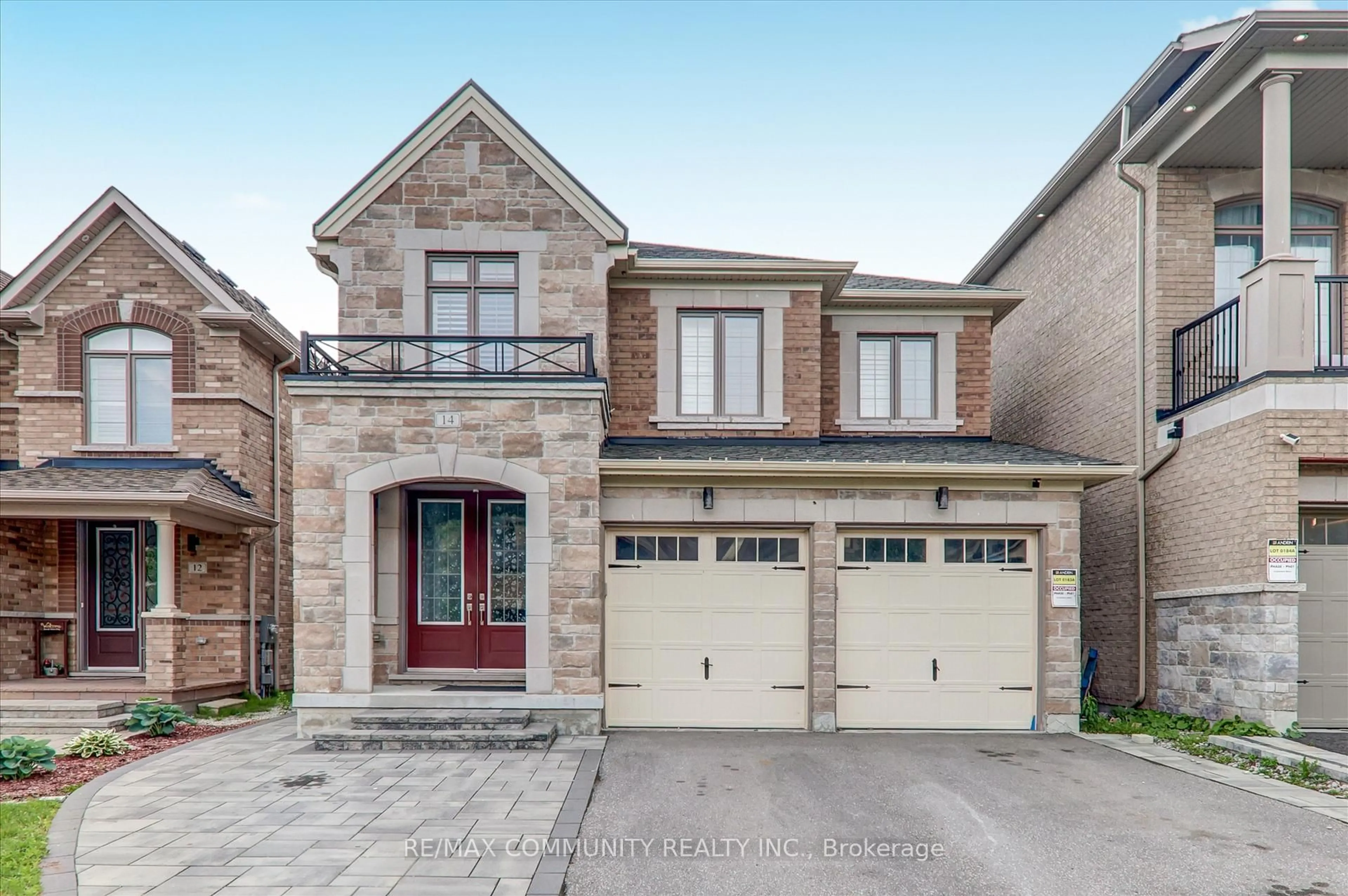 Home with brick exterior material, street for 14 Audubon St, Whitby Ontario L1P 0C4