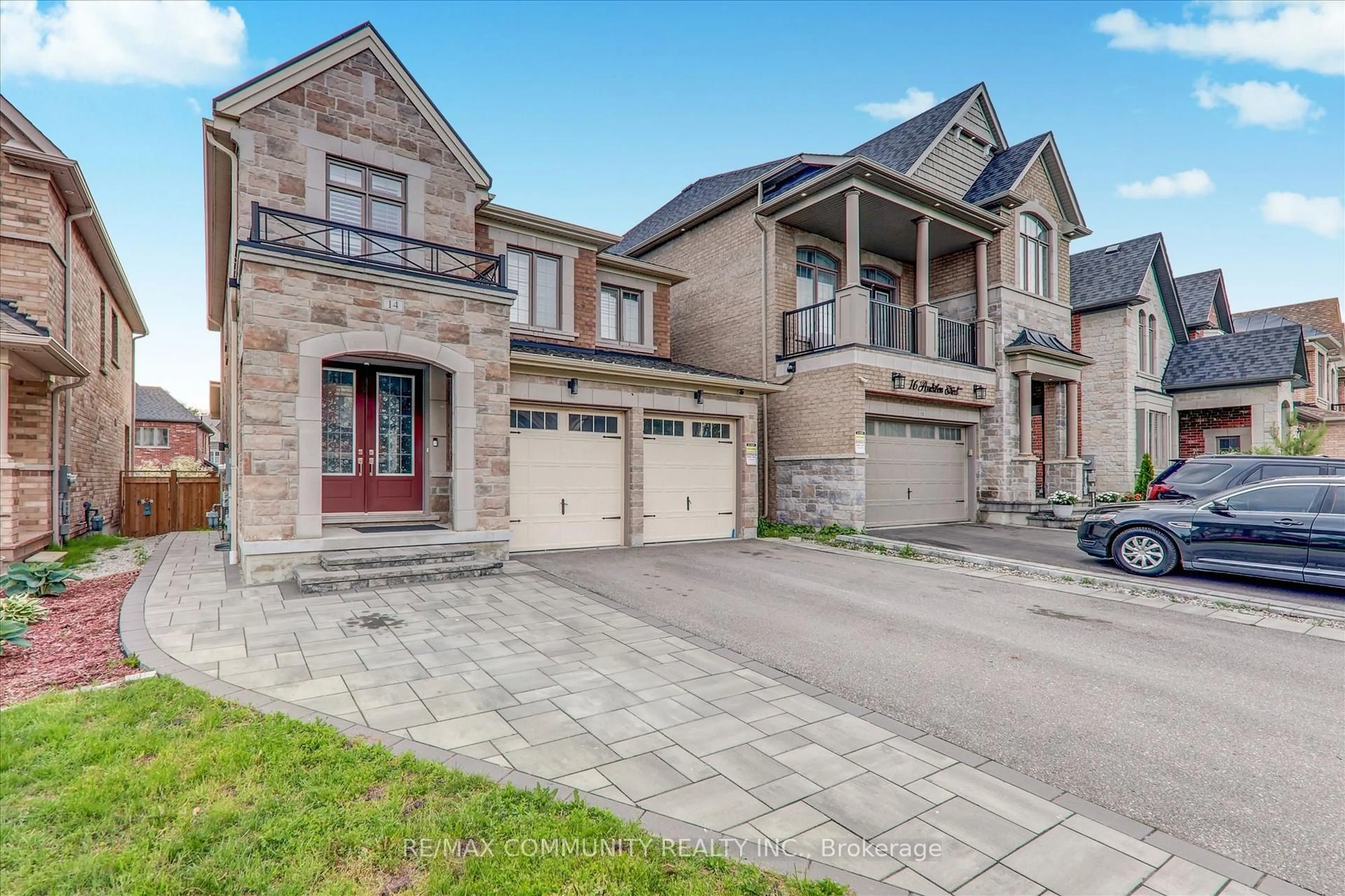 Home with brick exterior material, street for 14 Audubon St, Whitby Ontario L1P 0C4