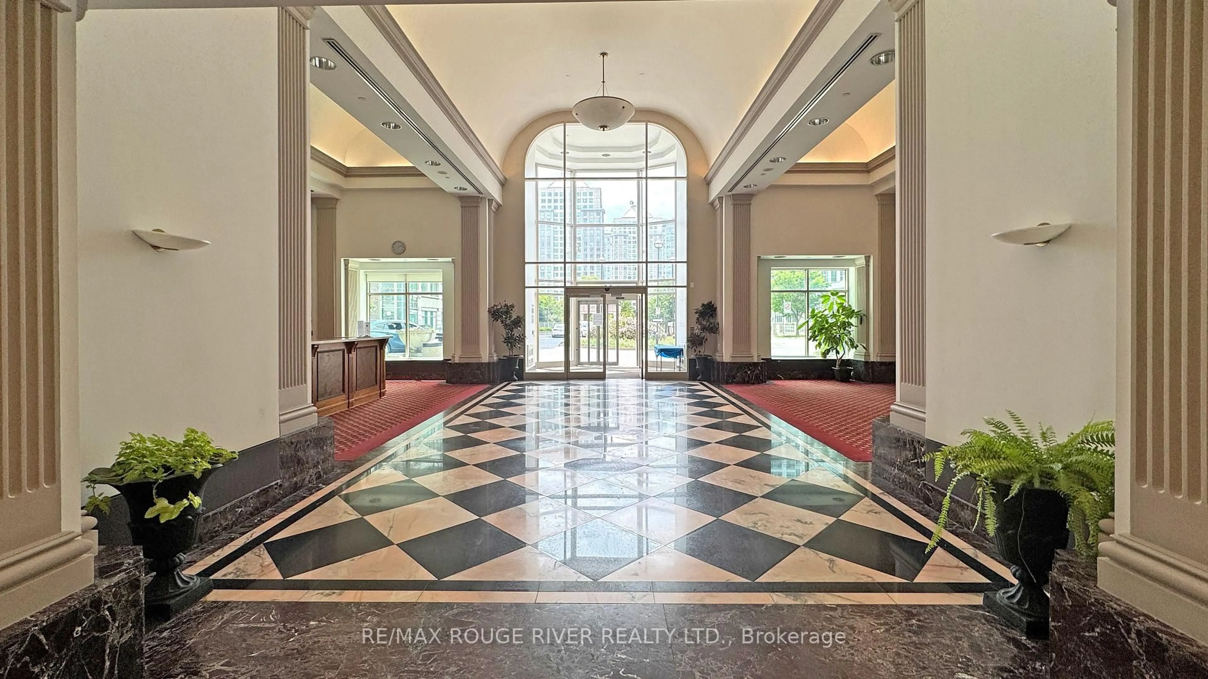 Lobby for 11 Lee Centre Dr #1607, Toronto Ontario M1H 3J5