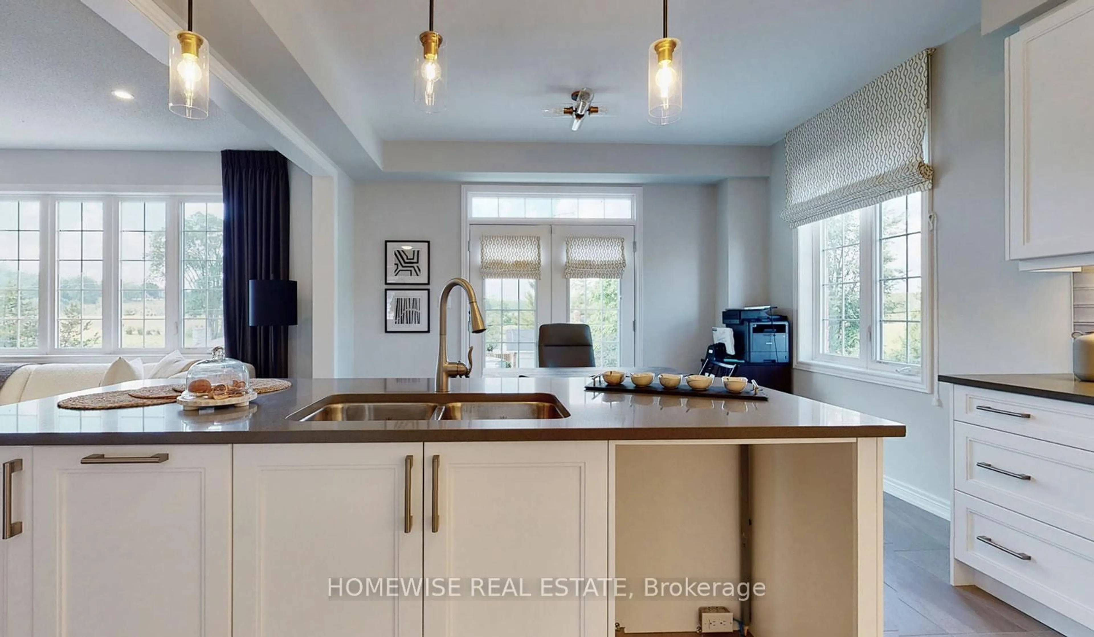 Open concept kitchen, unknown for 198 Ash St, Scugog Ontario L9L 0B1