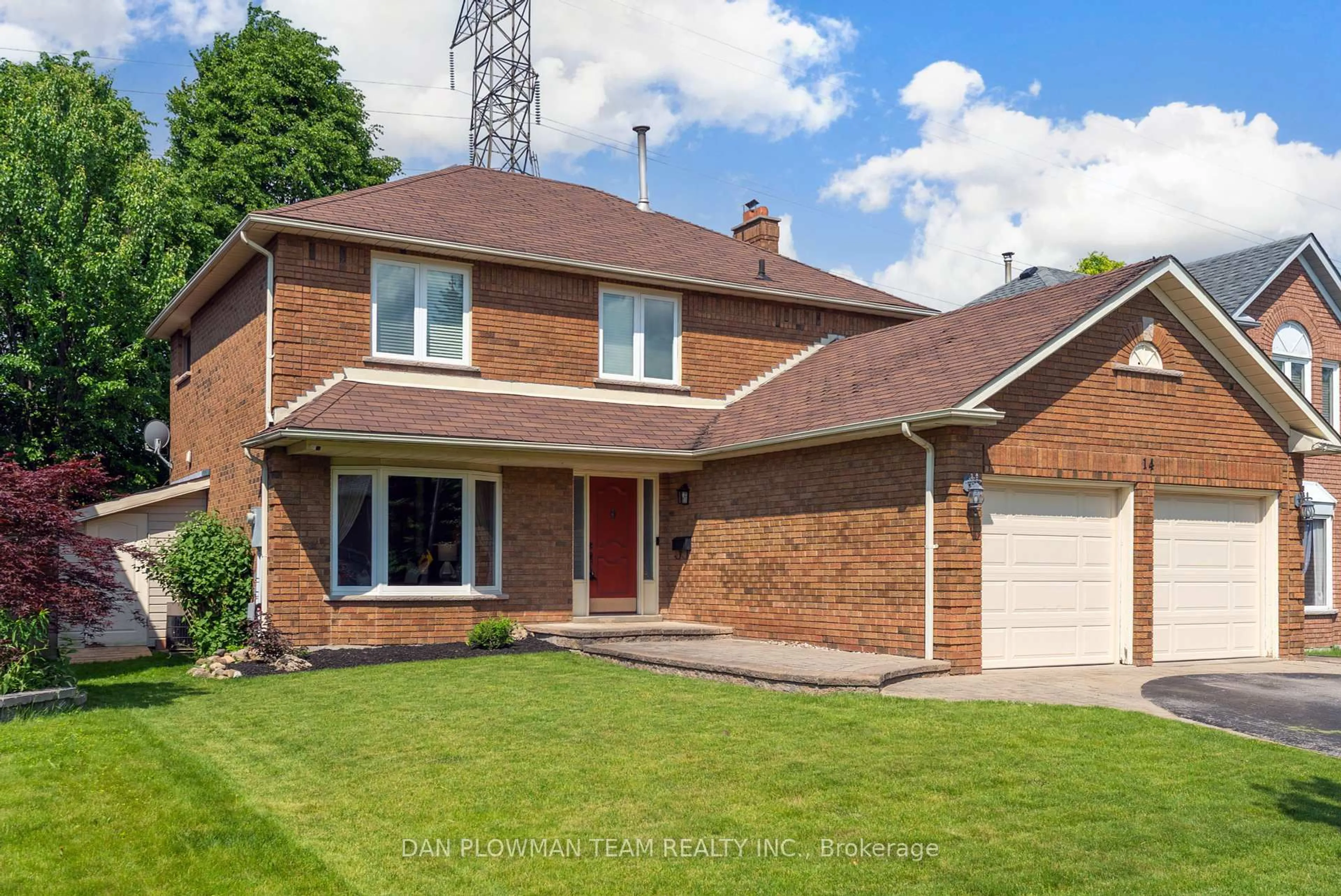 Home with brick exterior material, street for 14 Erickson Dr, Whitby Ontario L1N 8S8