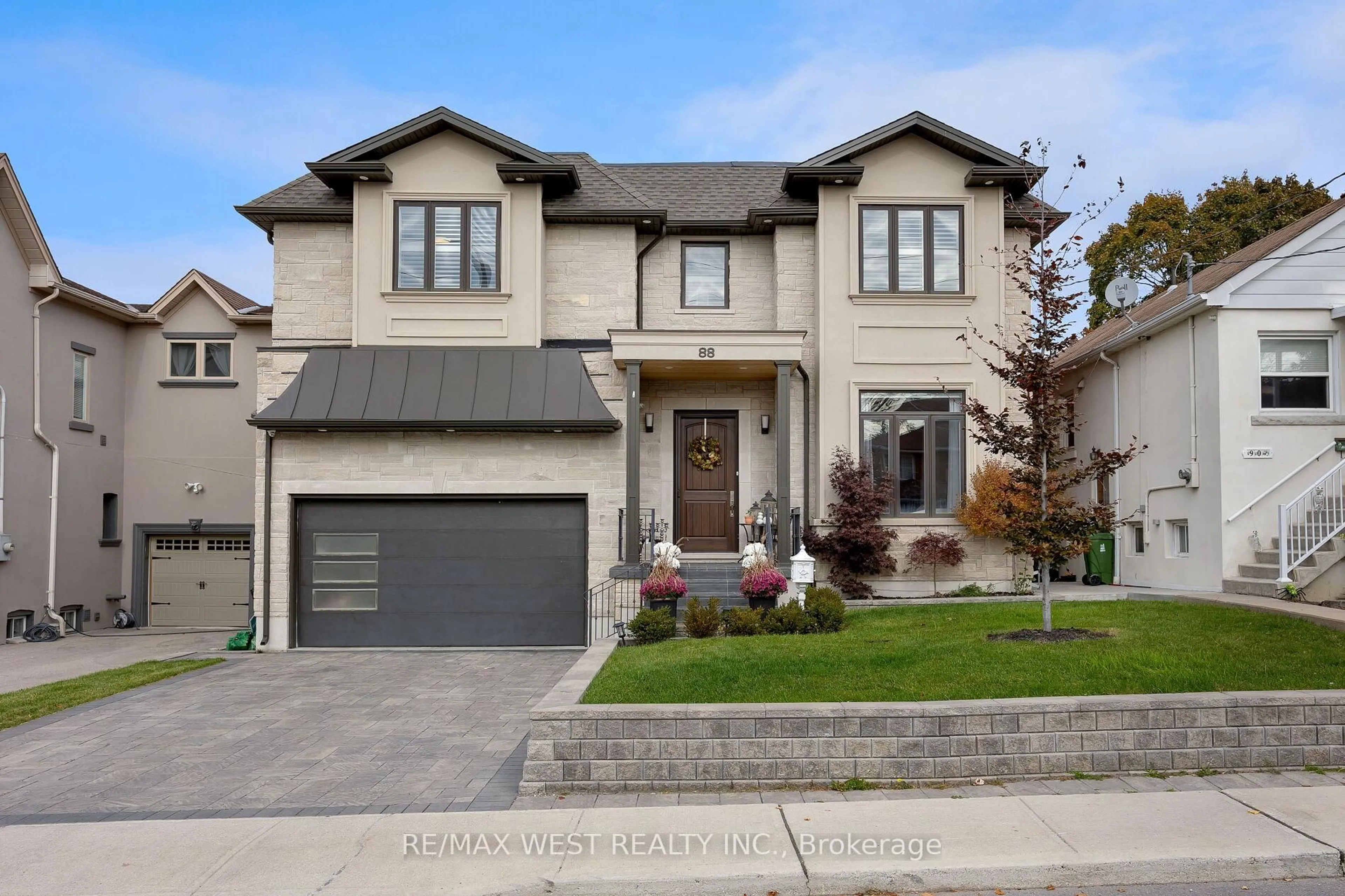 Home with brick exterior material, street for 88 Yardley Ave, Toronto Ontario M4B 2B1