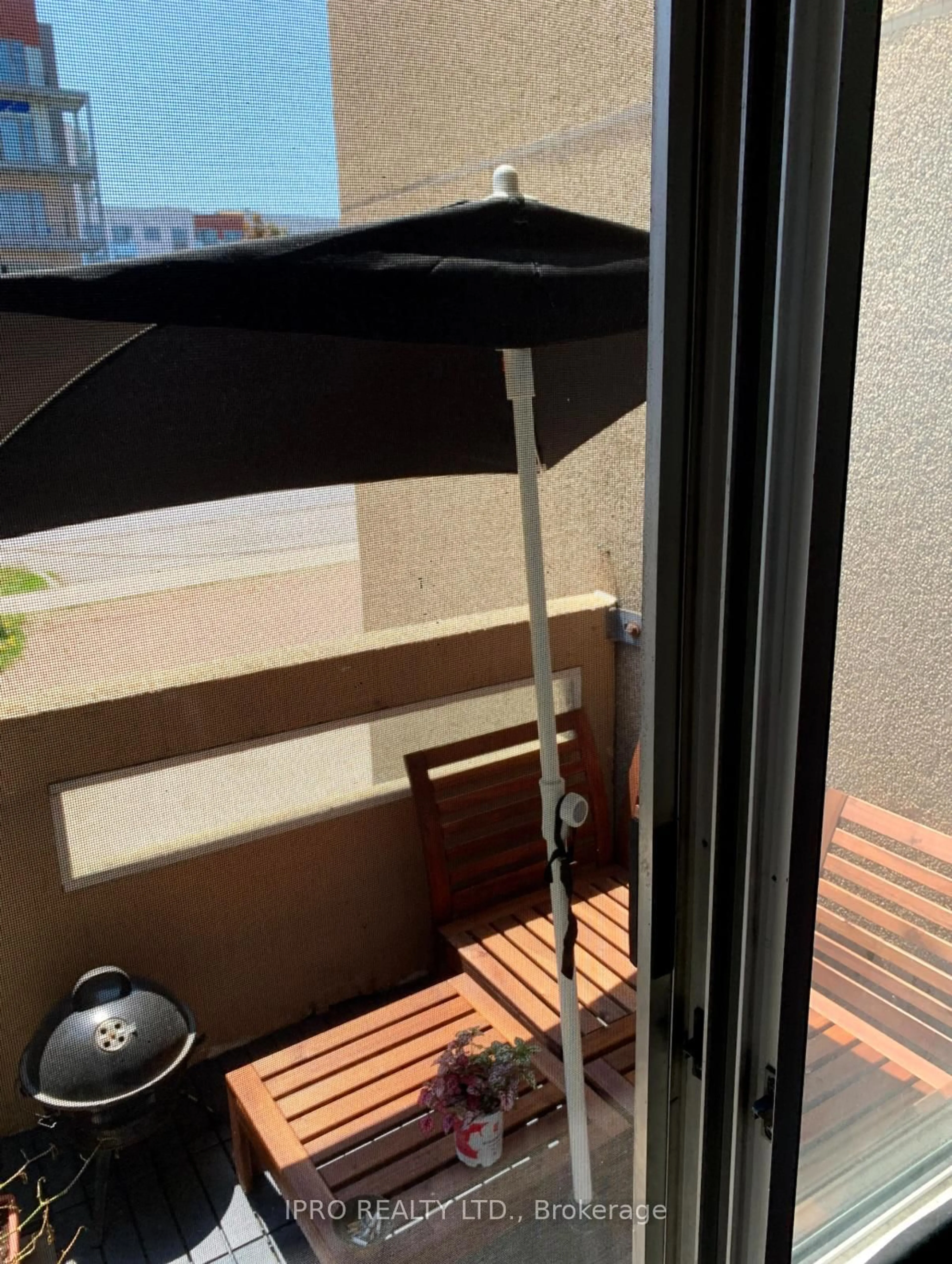 Balcony in the apartment, street for 5580 Sheppard Ave #209, Toronto Ontario M1B 2L3