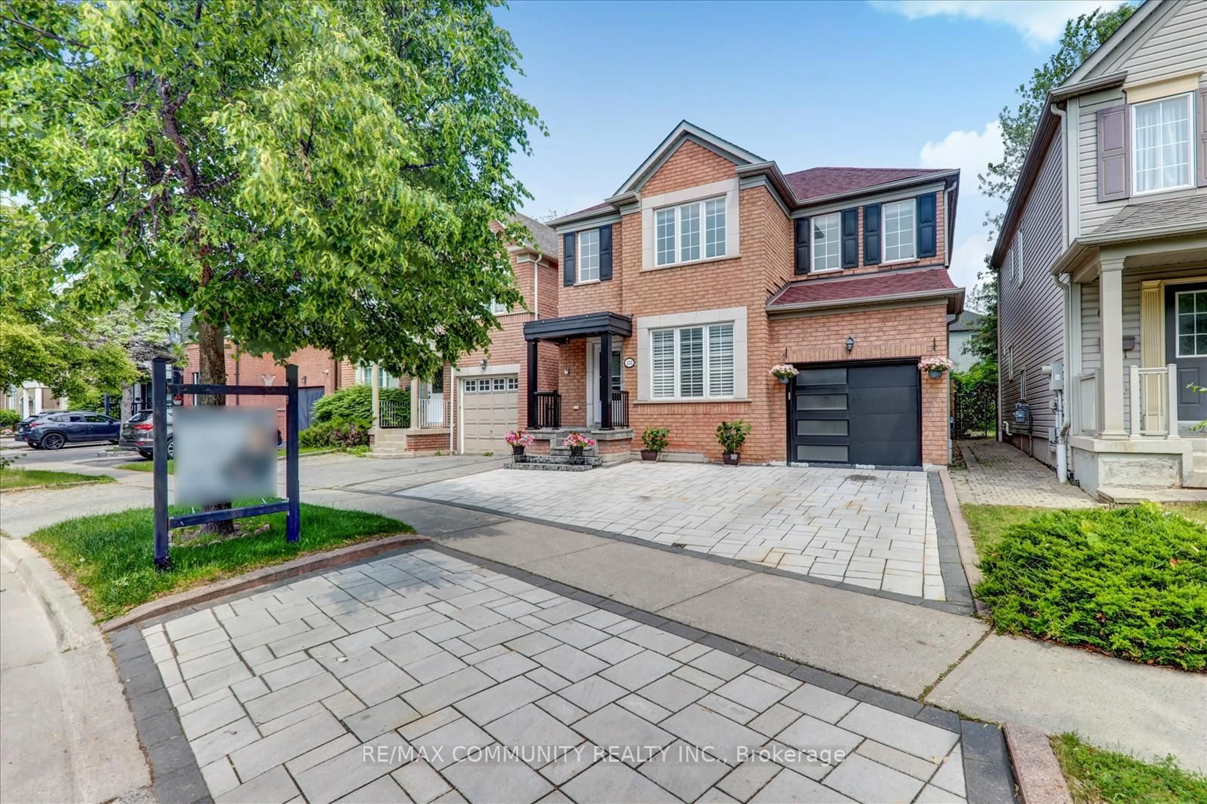 Home with brick exterior material, street for 133 McSweeney Cres, Ajax Ontario L1T 4C8