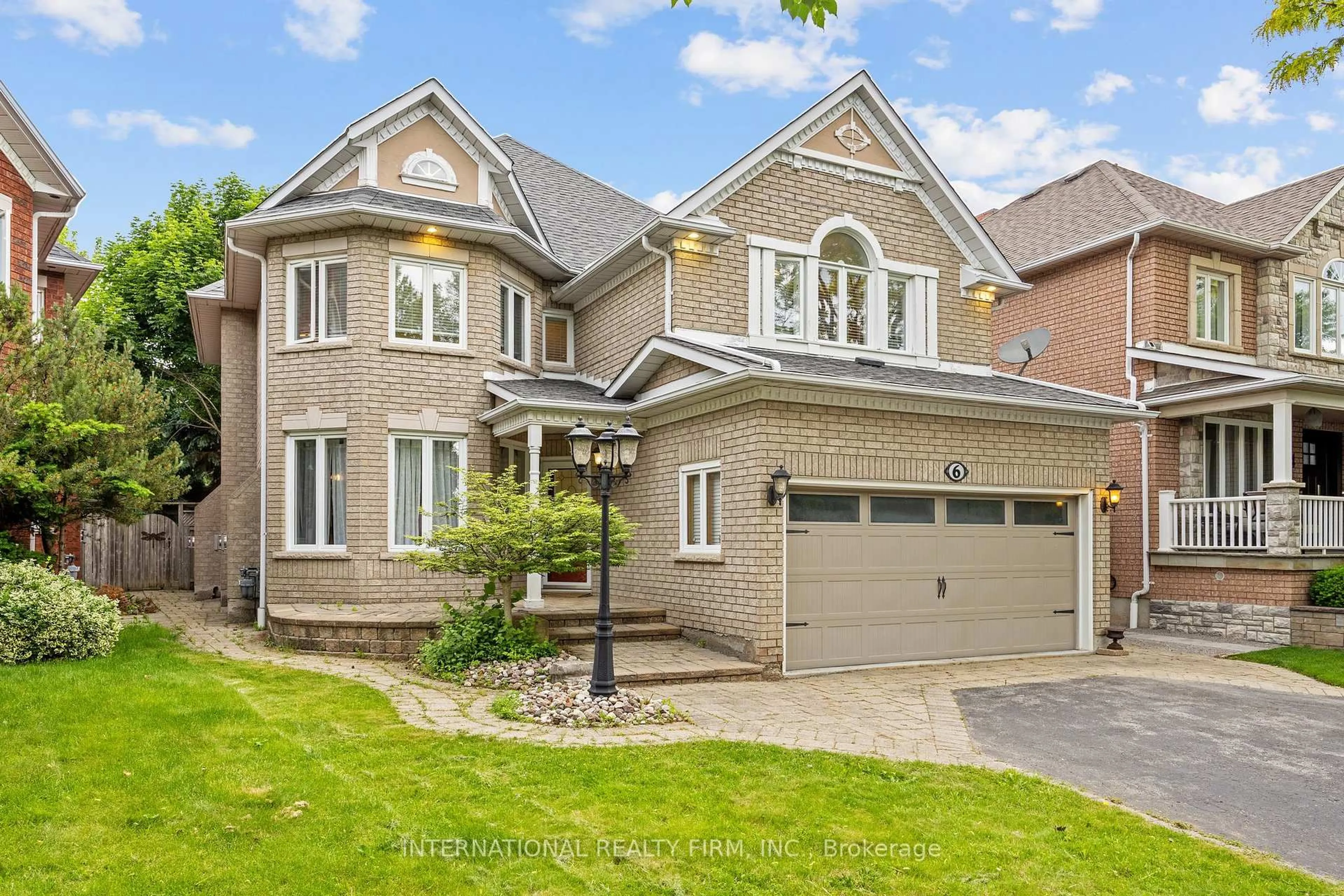 Home with brick exterior material, street for 6 Mortimer Cres, Ajax Ontario L1T 3Y1