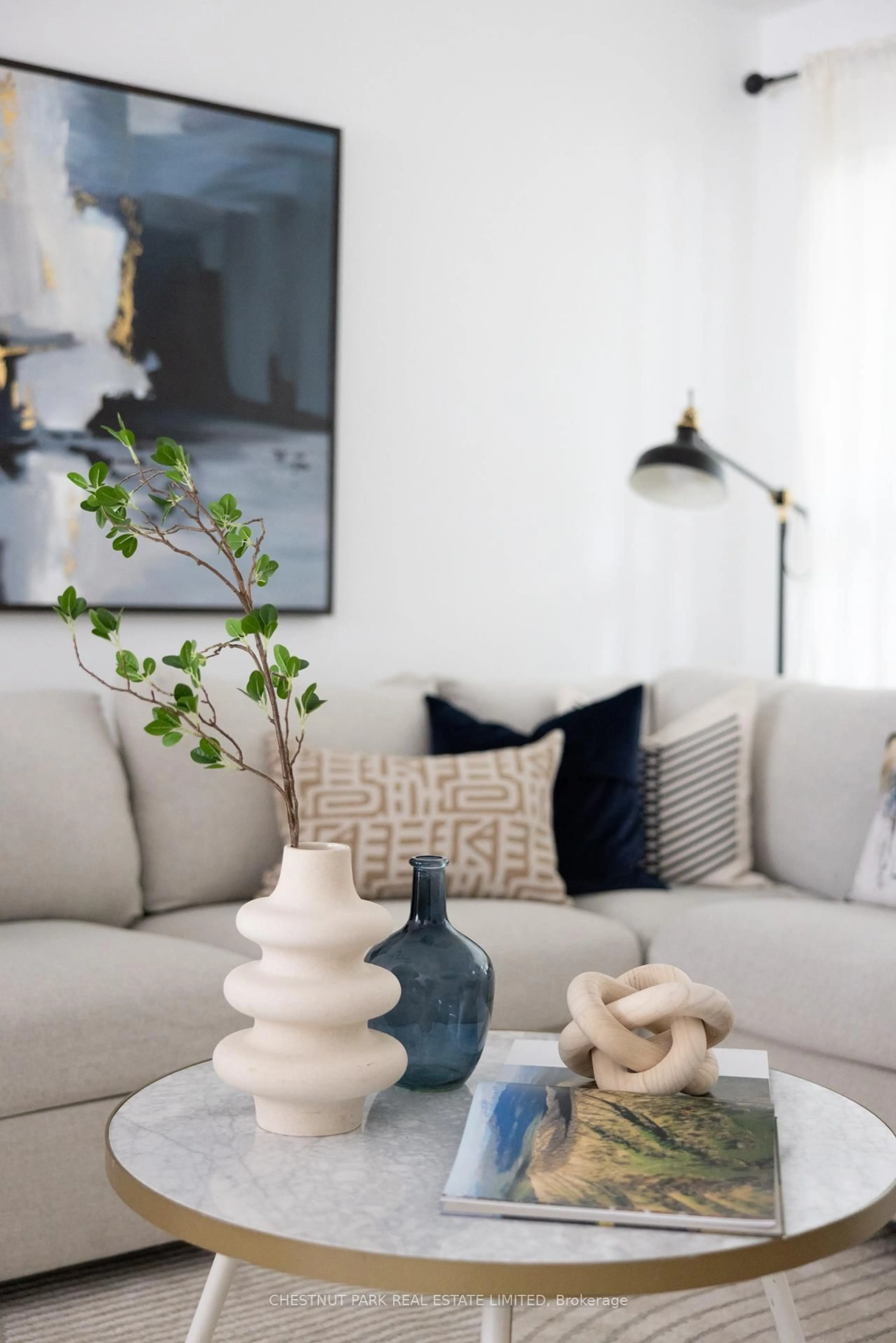 Living room with furniture, unknown for 161 Queensdale Ave, Toronto Ontario M4J 1Y5