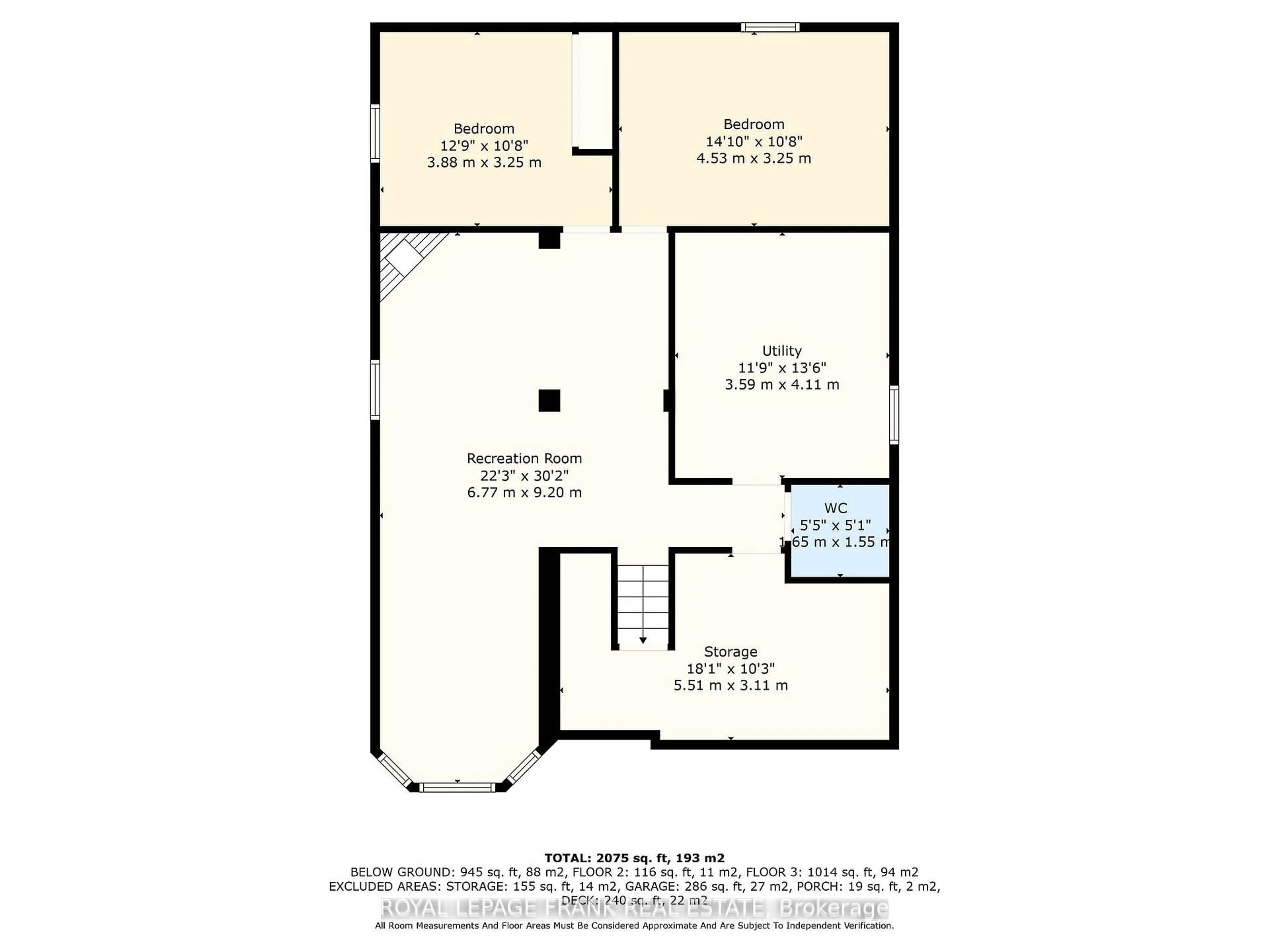 Floor plan for 10 Laurelwood St, Clarington Ontario L1C 4Z7