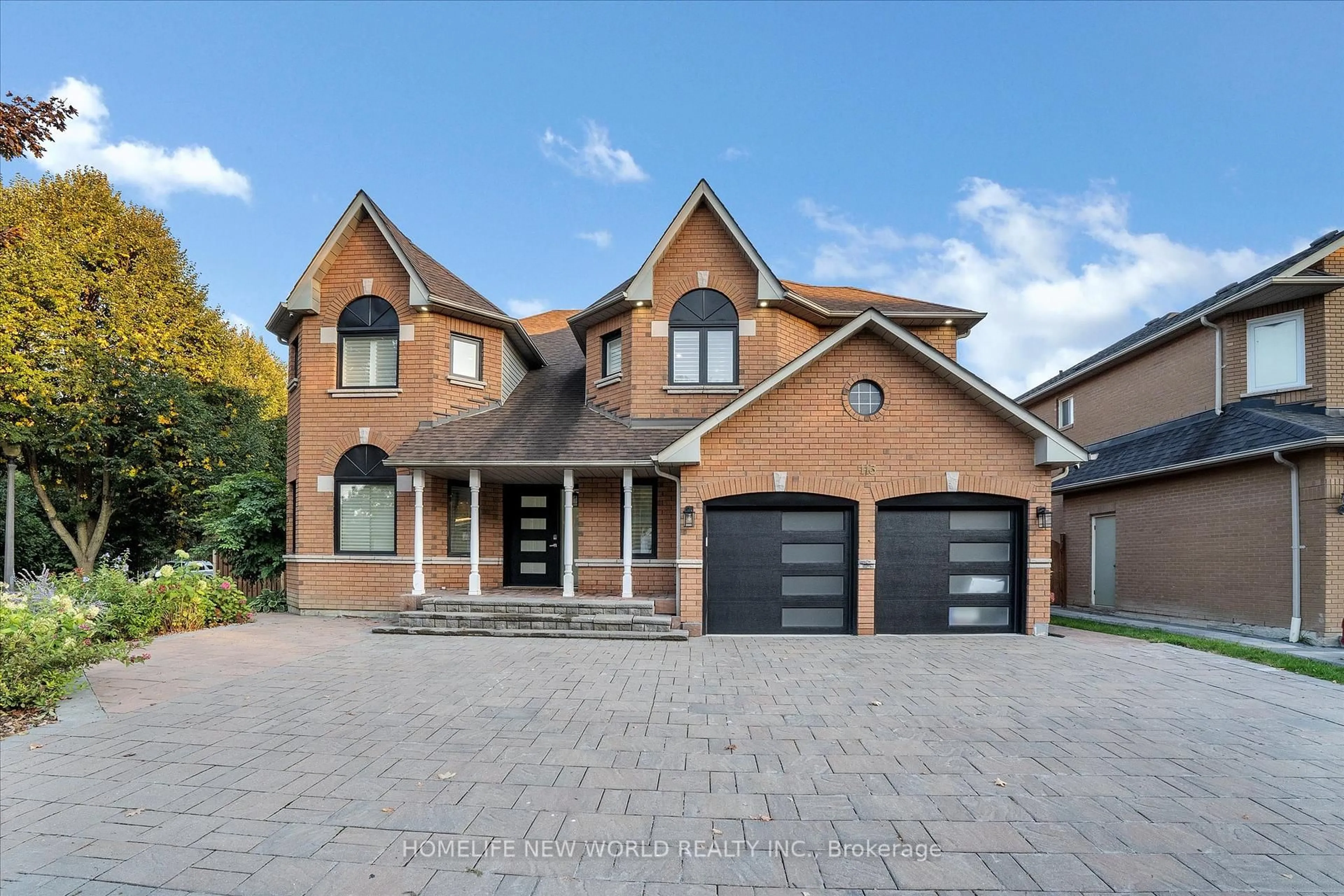Home with brick exterior material, street for 113 Roberson Dr, Ajax Ontario L1T 3Z6