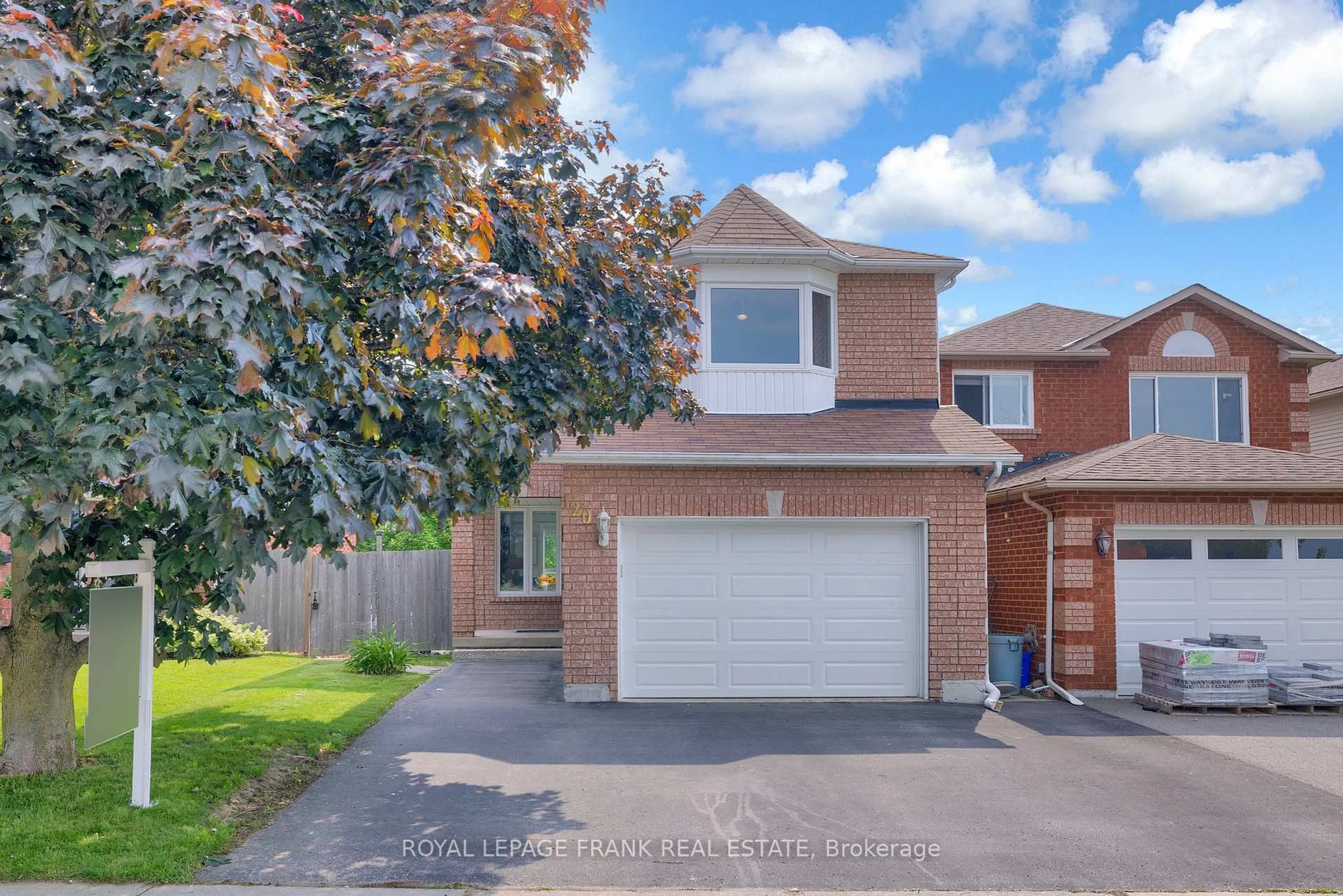 Home with brick exterior material, street for 120 Bonnycastle Dr, Clarington Ontario L1C 4W7