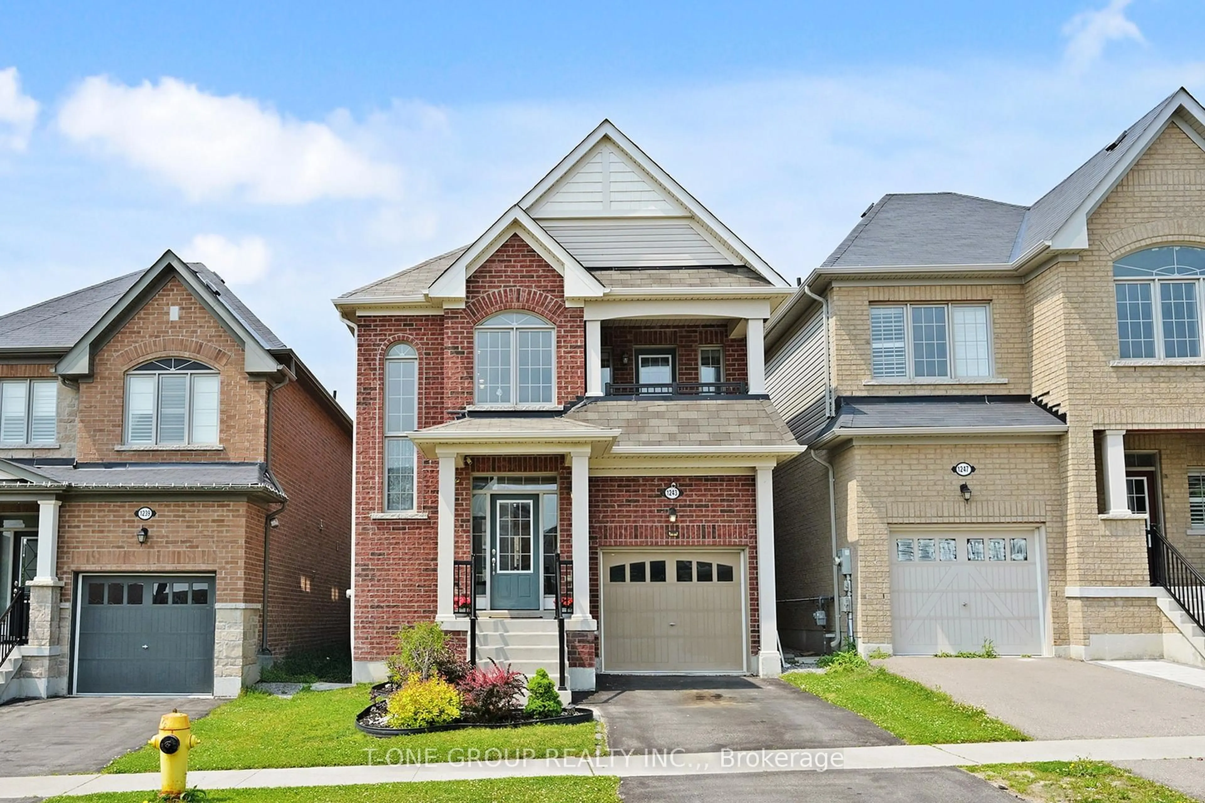 Home with brick exterior material, street for 1243 Graham Clapp Ave, Oshawa Ontario L1K 0Y2