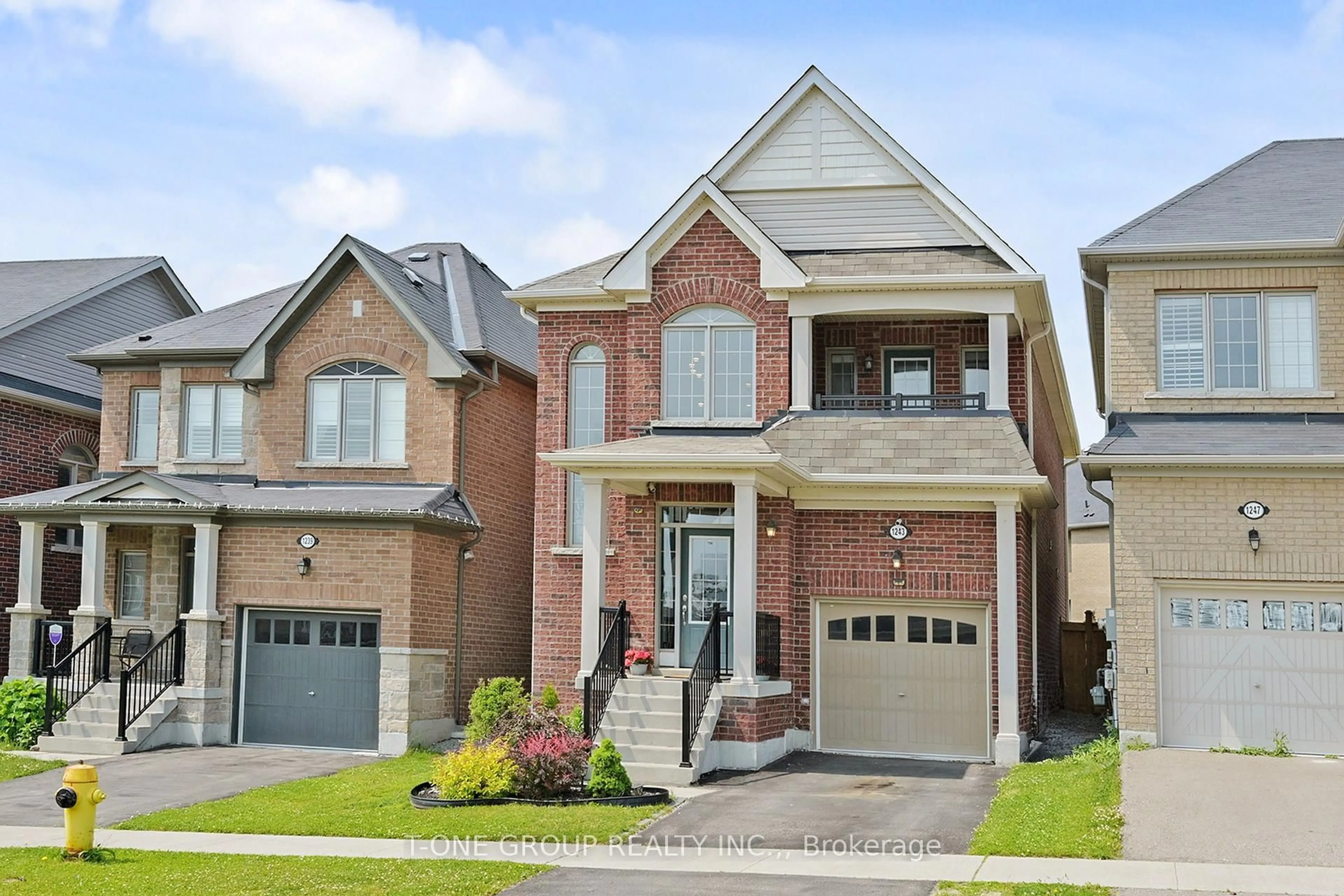 Home with brick exterior material, street for 1243 Graham Clapp Ave, Oshawa Ontario L1K 0Y2