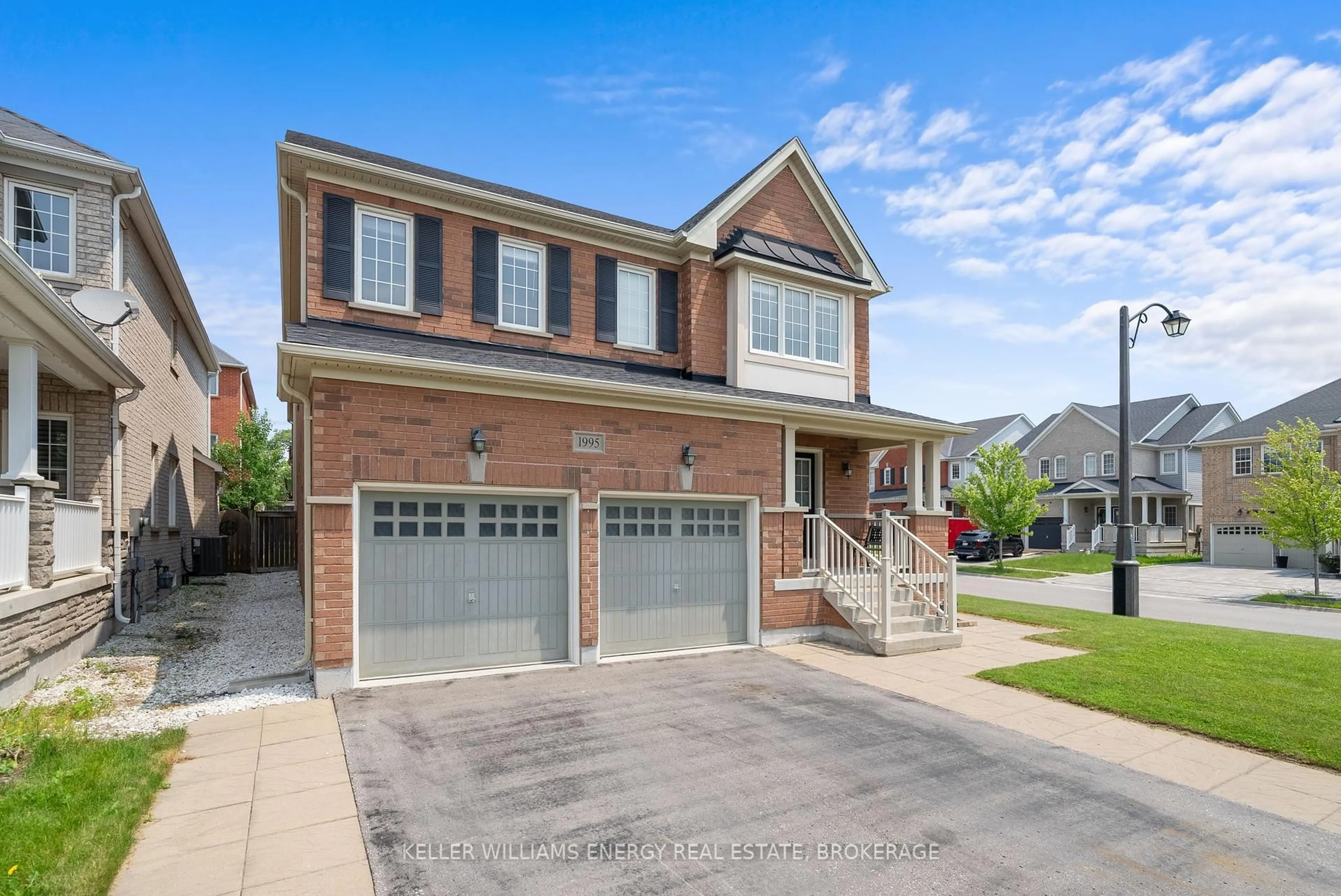 Home with brick exterior material, street for 1995 Queensbury Dr, Oshawa Ontario L1K 0S1