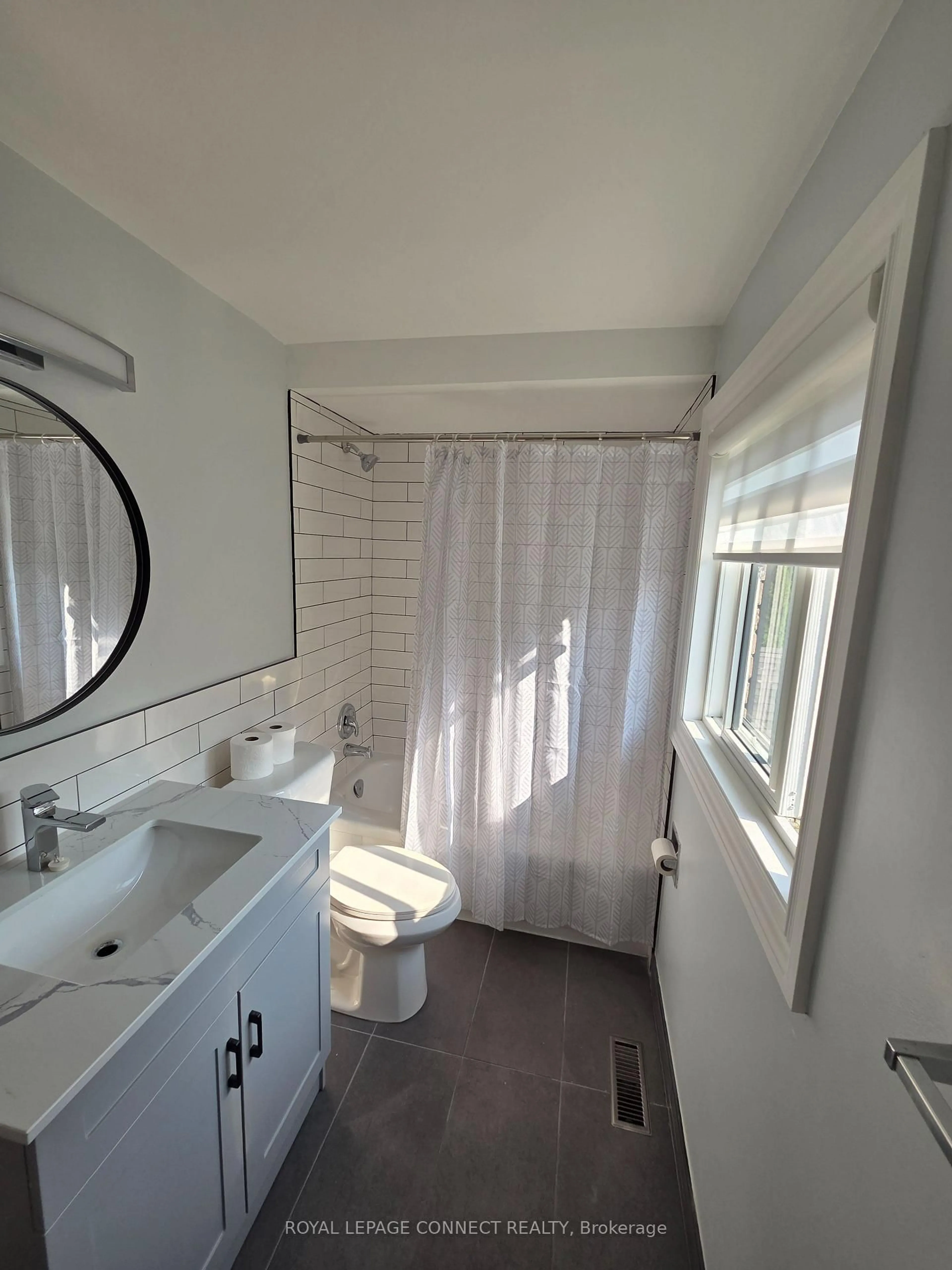Standard bathroom, ceramic/tile floor for 57 Daniels Cres, Ajax Ontario L1T 1X8