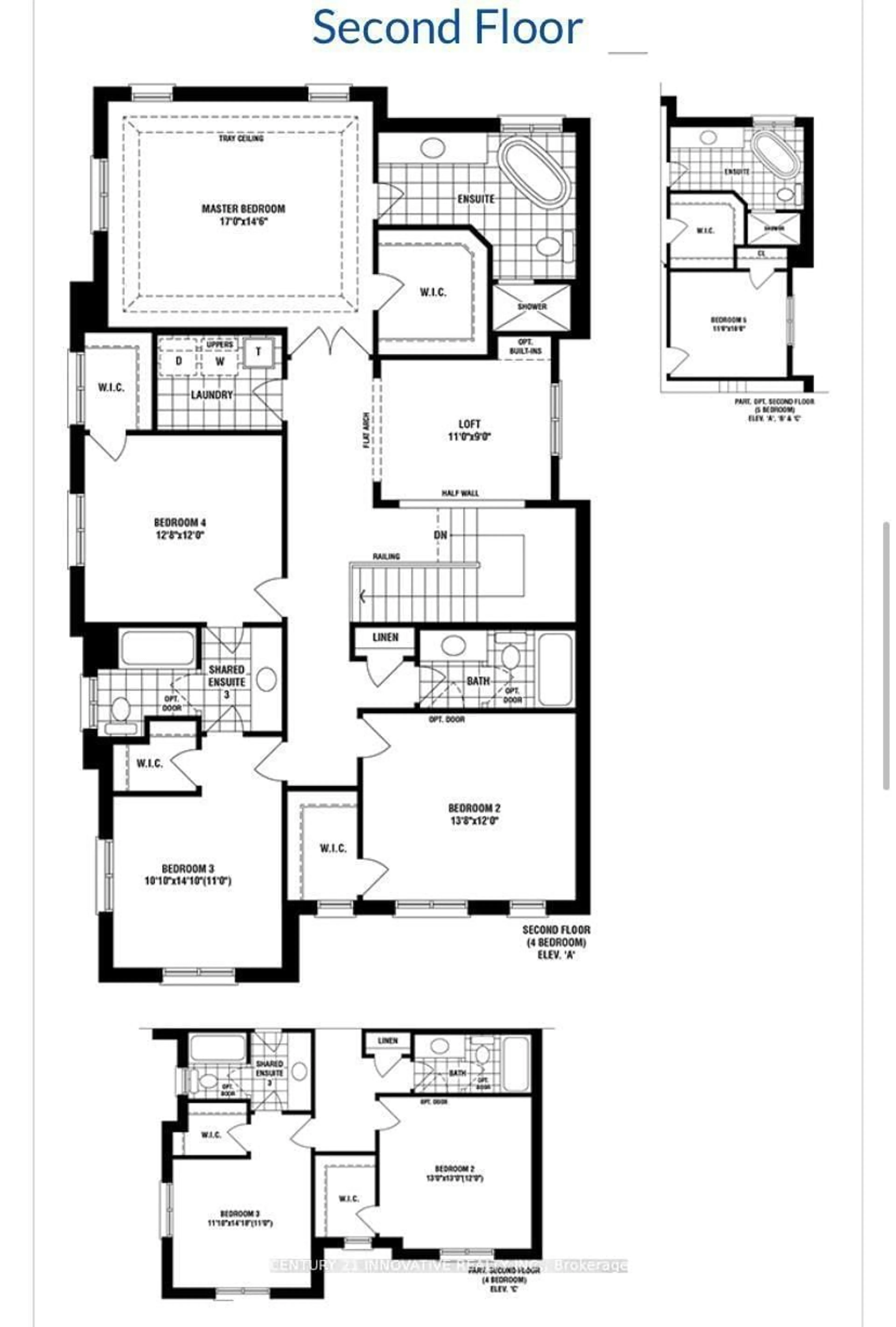 Floor plan for 23 Walter Clifford Nesbitt Dr, Whitby Ontario L1P 0G5