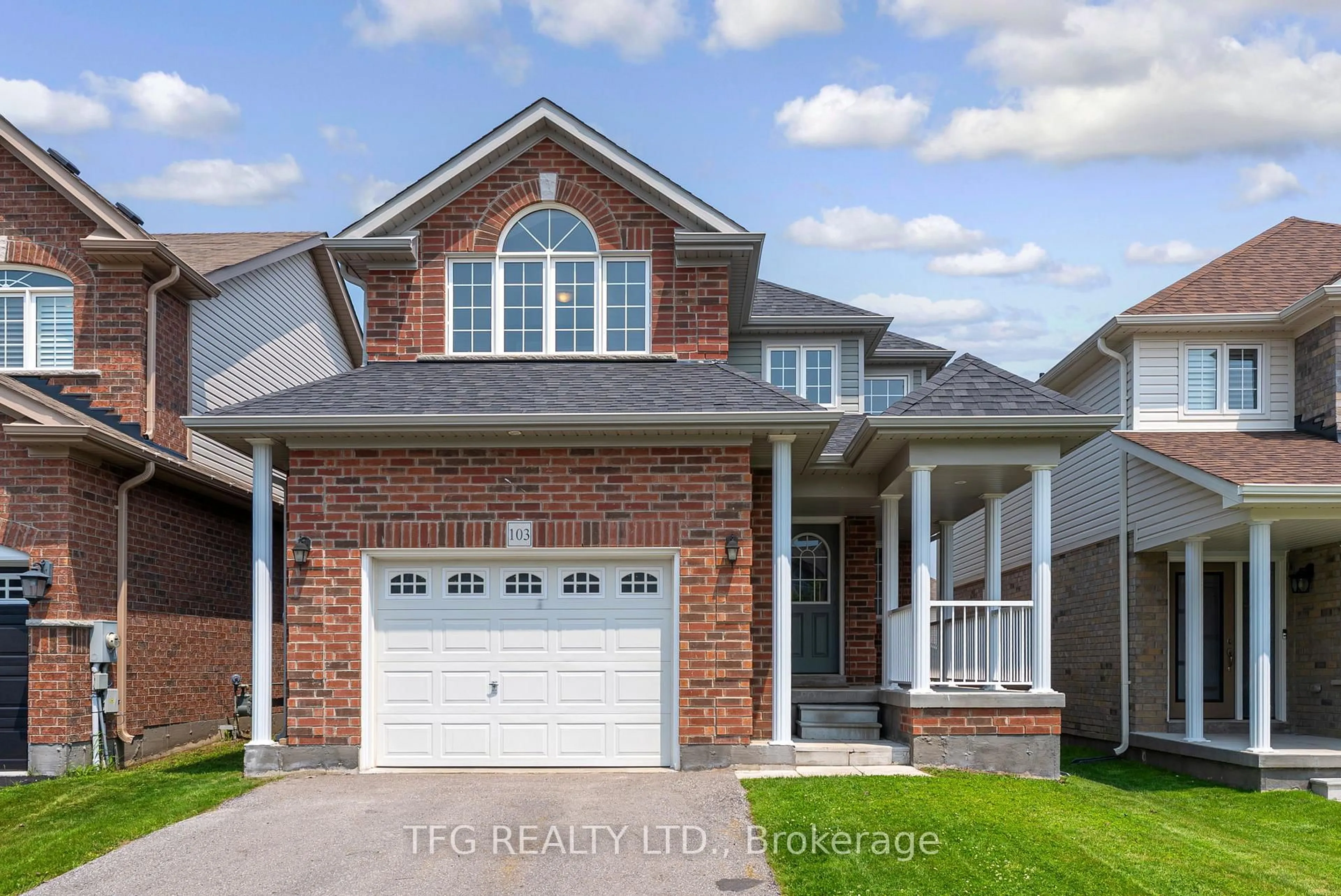 Home with brick exterior material, street for 103 Mallory St, Clarington Ontario L1E 3E8
