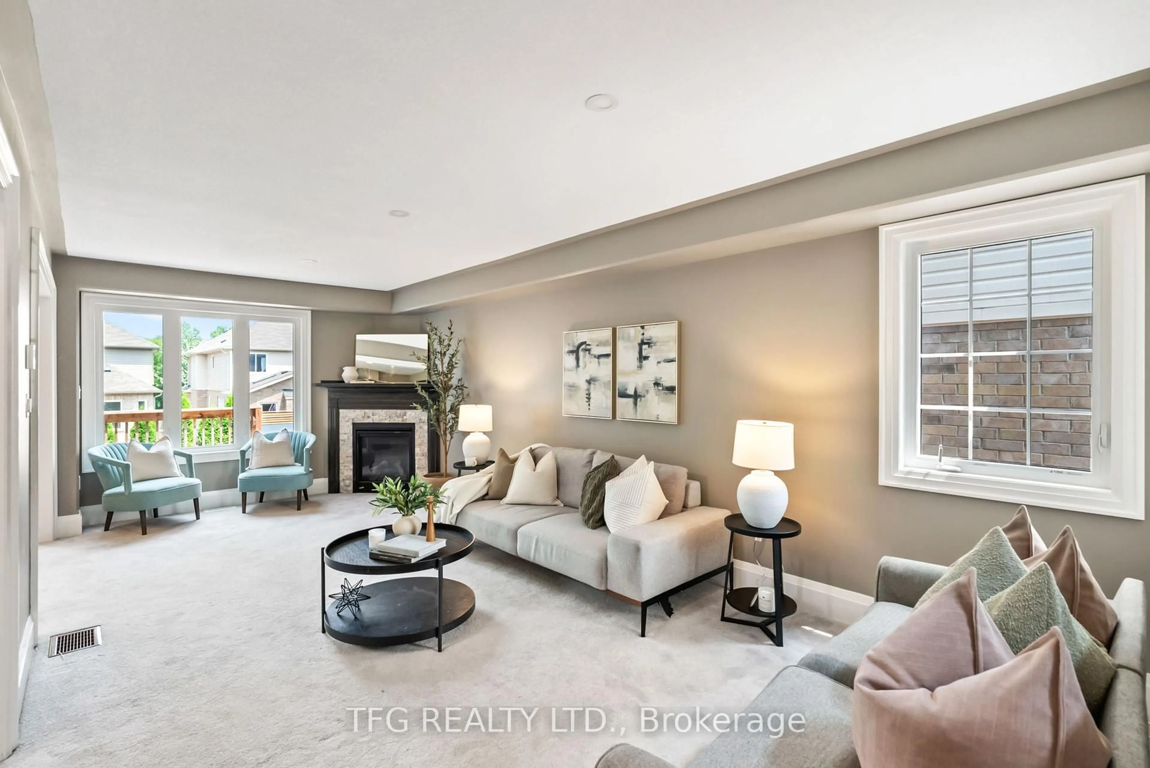 Living room with furniture, unknown for 103 Mallory St, Clarington Ontario L1E 3E8