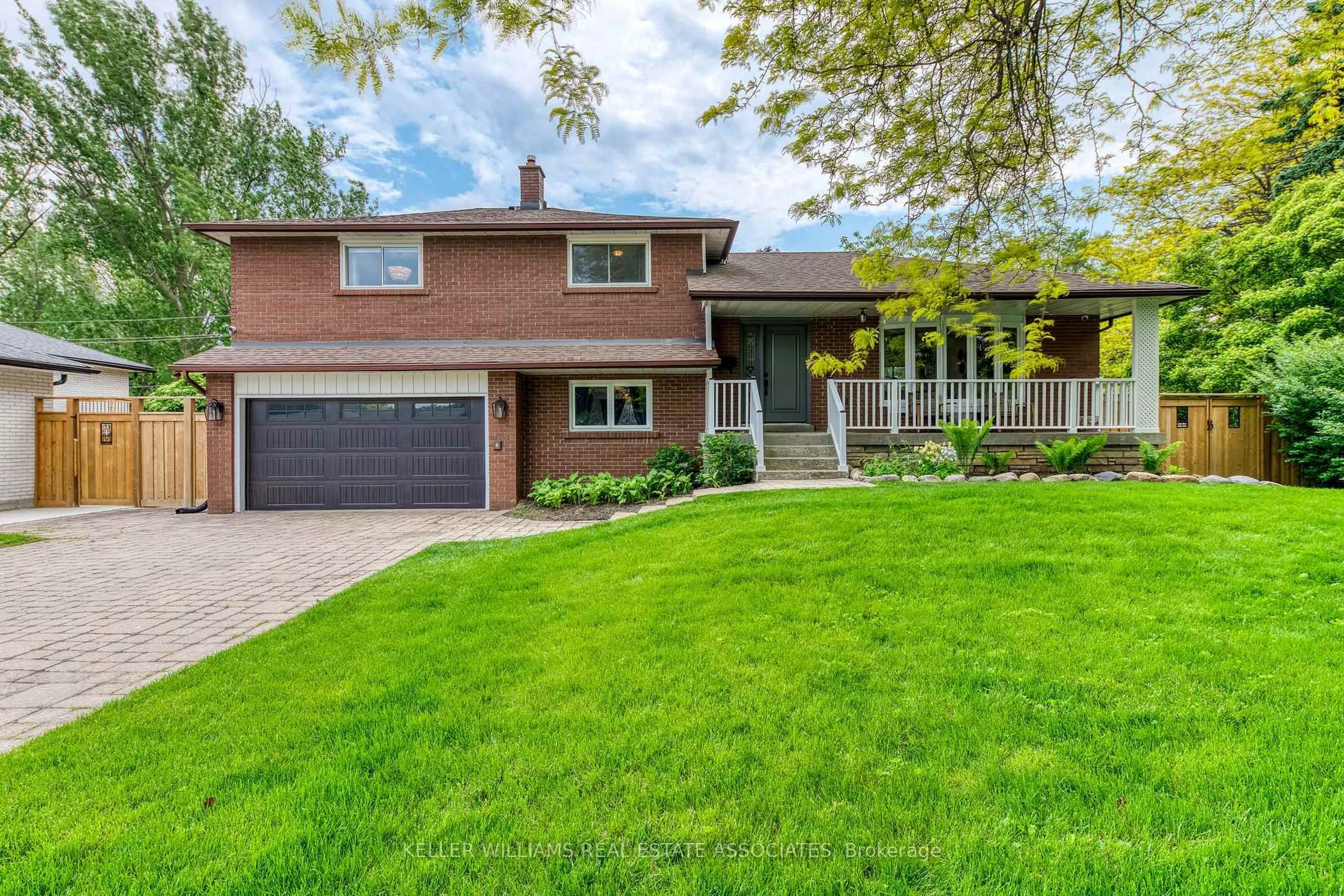 Home with brick exterior material, street for 39 Hills Rd, Ajax Ontario L1S 2W2