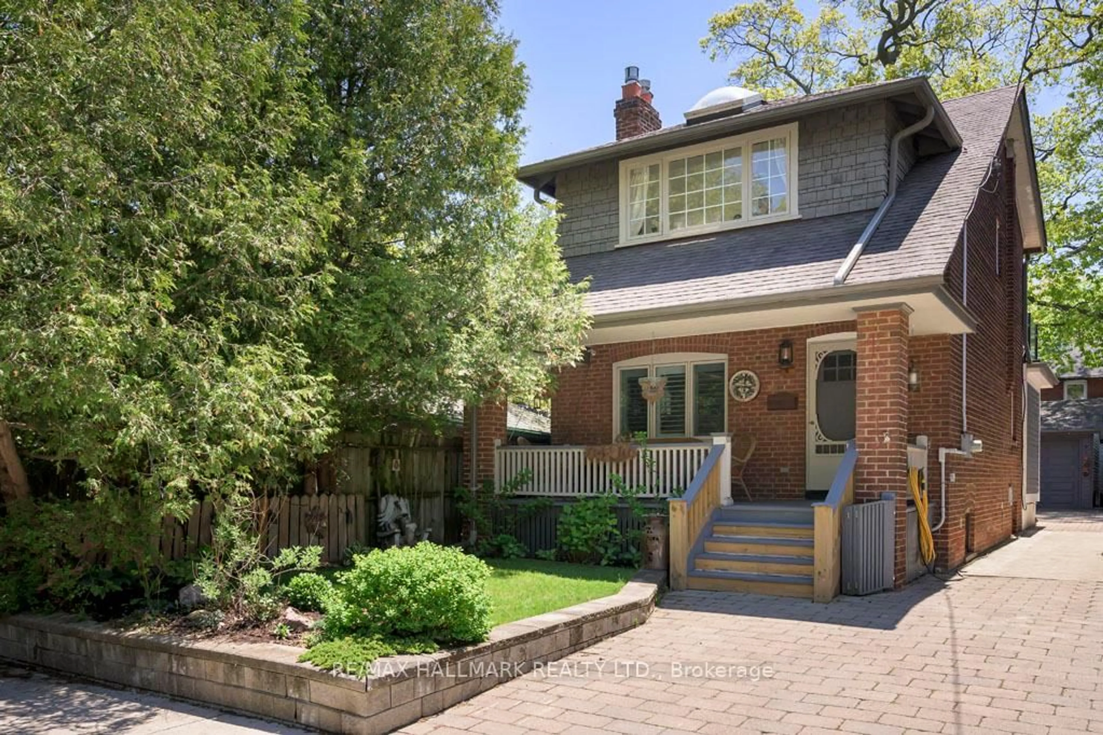 Home with brick exterior material, street for 25 Selwood Ave, Toronto Ontario M4E 1B3