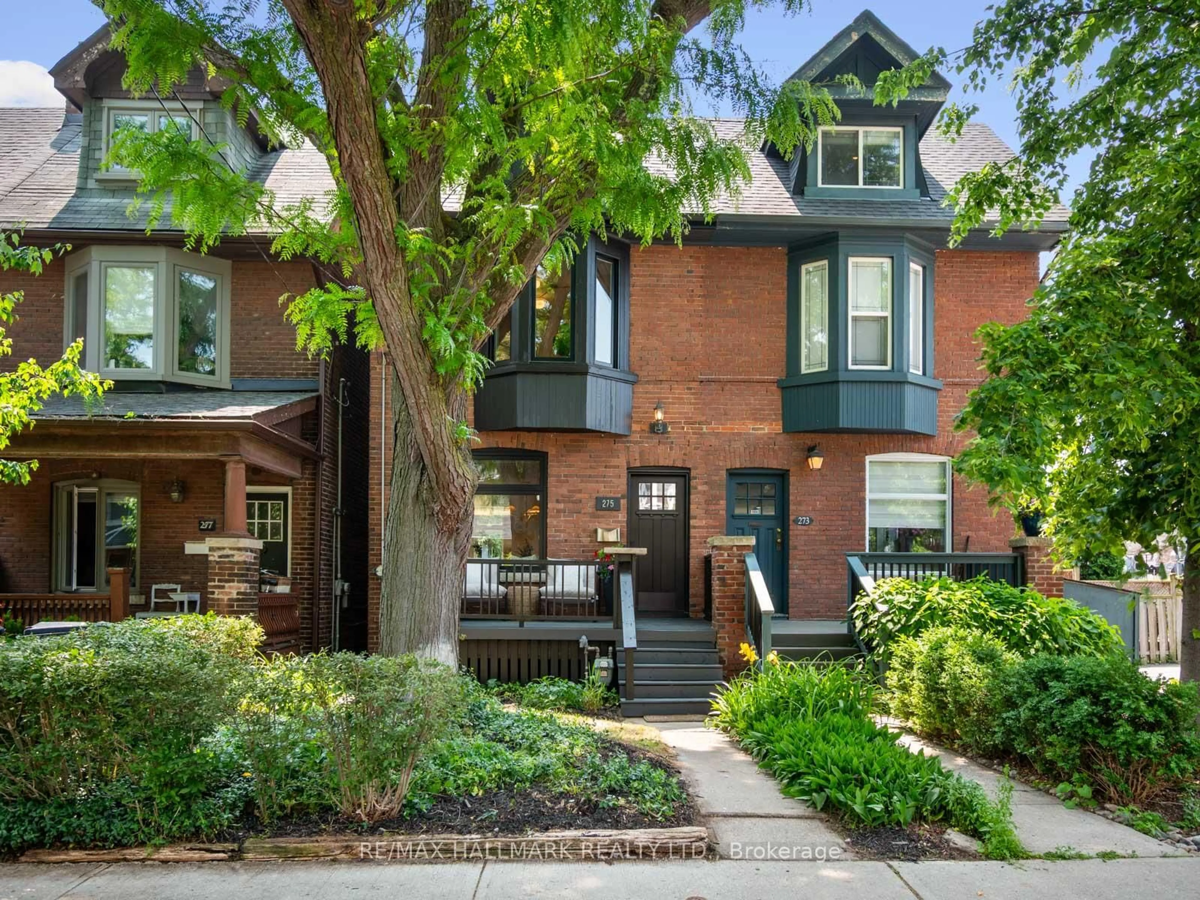 Home with brick exterior material, street for 275 Withrow Ave, Toronto Ontario M4J 1B6