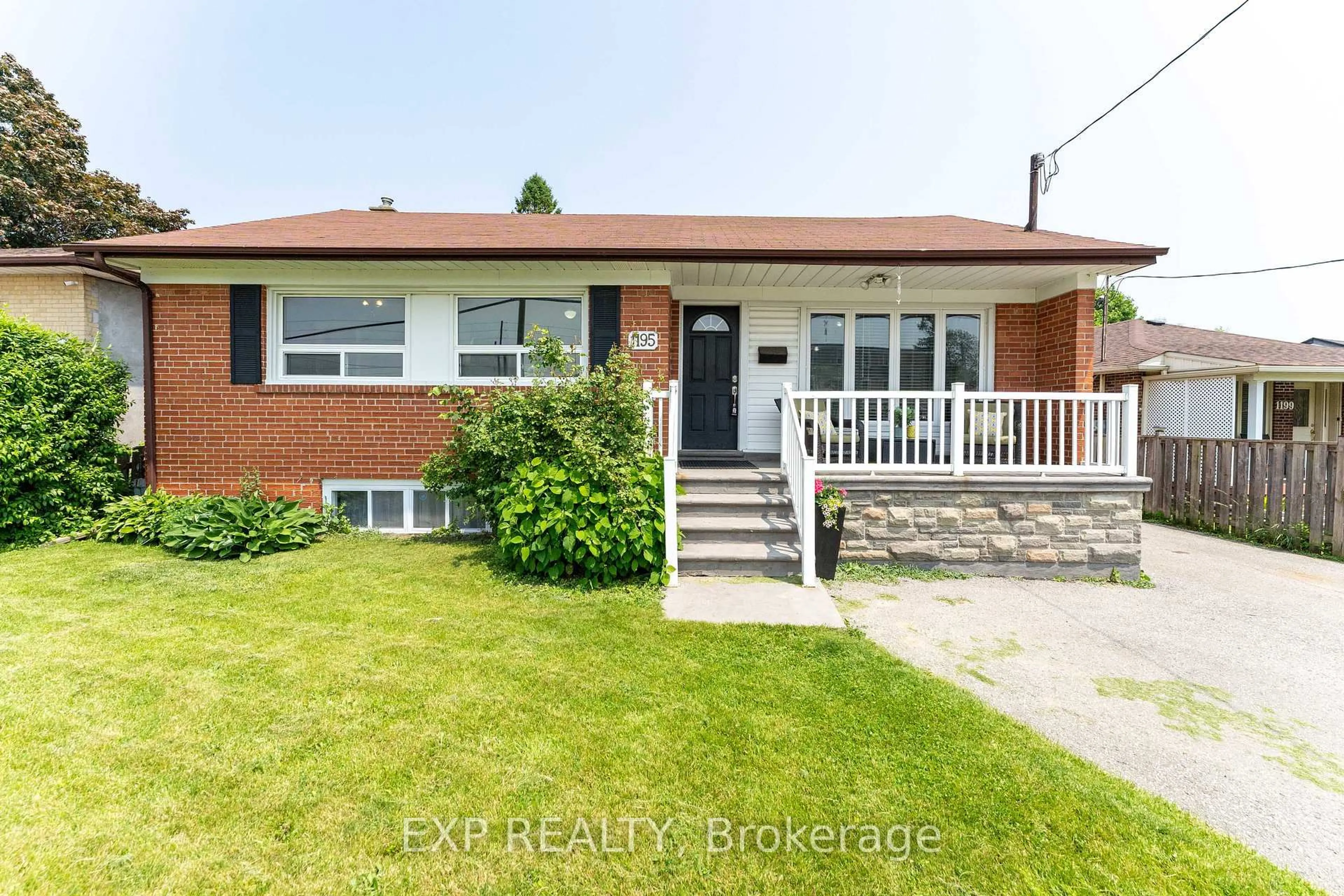 Home with brick exterior material, street for 1195 Wecker Dr, Oshawa Ontario L1J 3N9