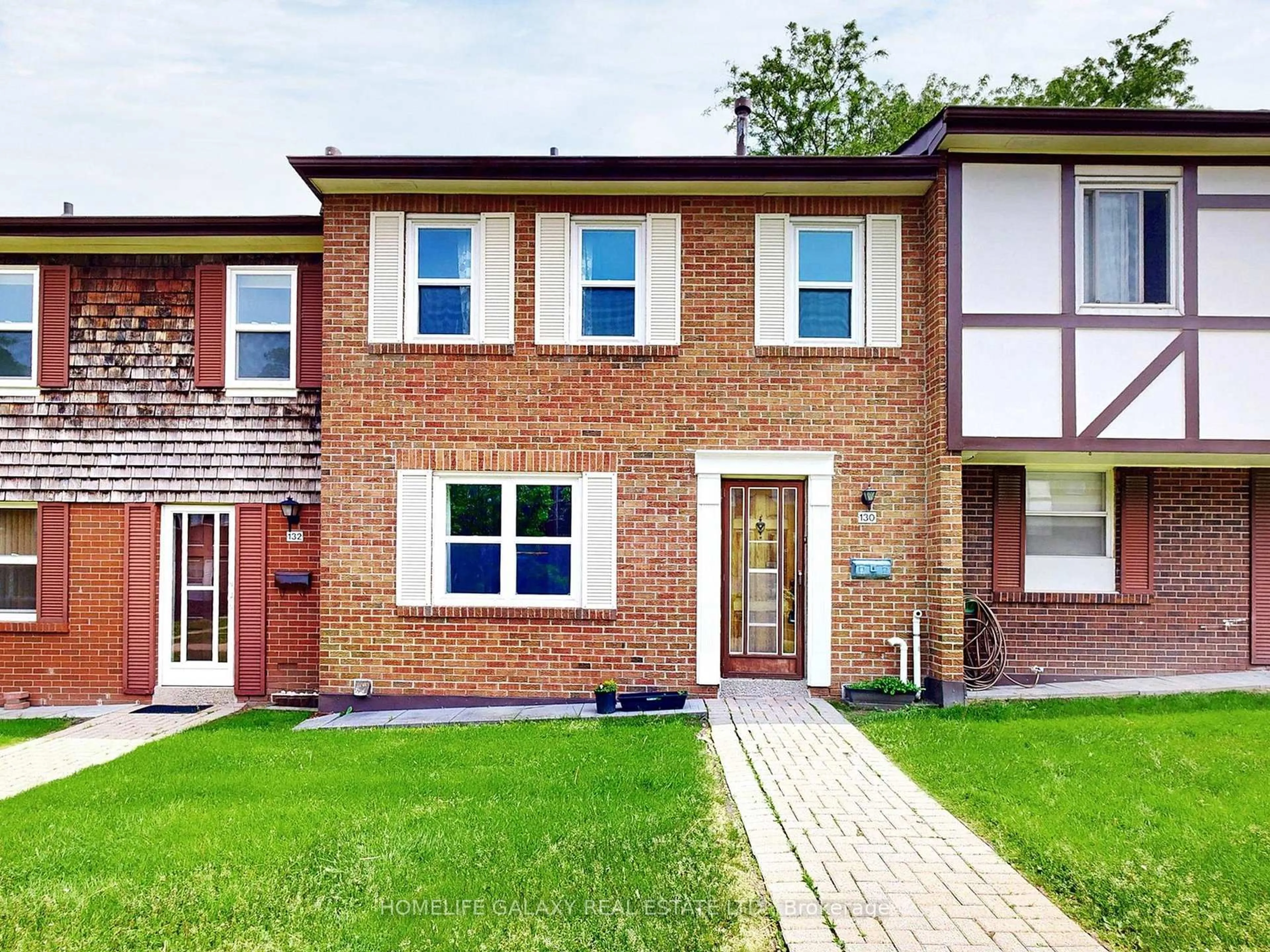Home with brick exterior material, street for 25 Brimwood Blvd #130, Toronto Ontario M1V 1E2