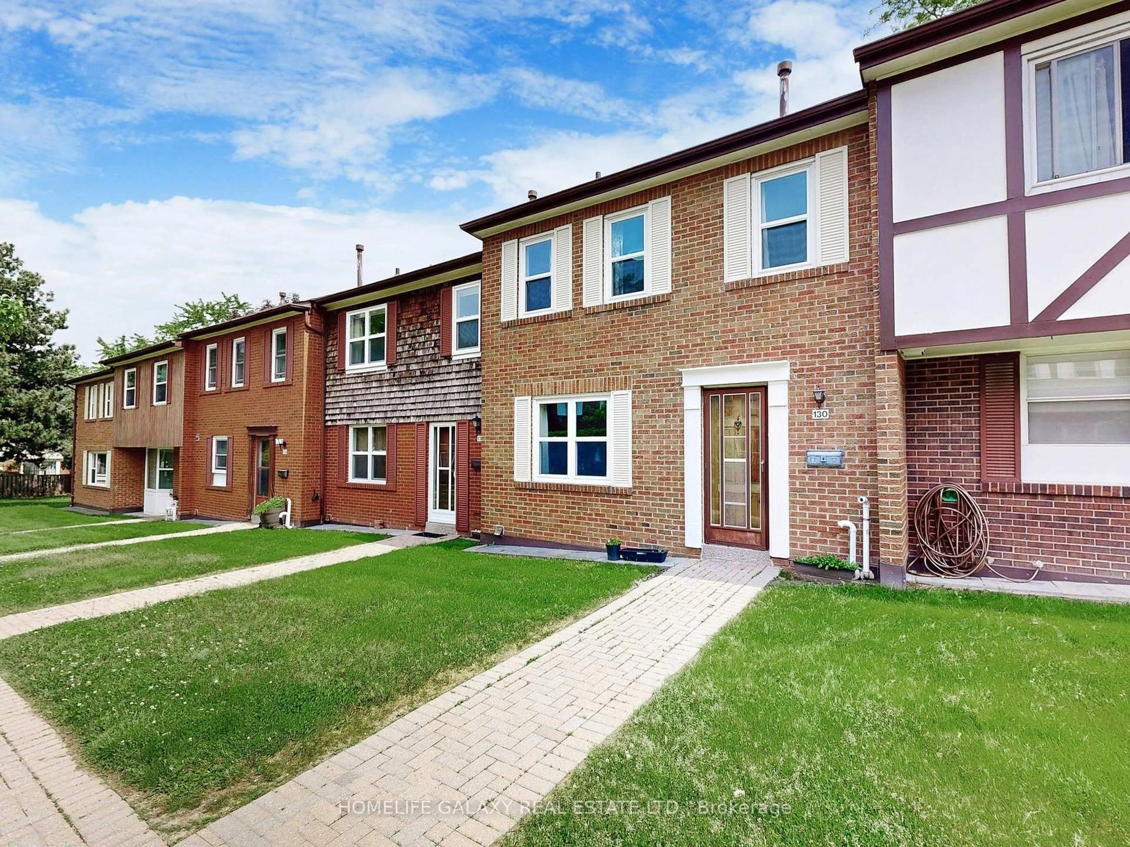 Home with brick exterior material, street for 25 Brimwood Blvd #130, Toronto Ontario M1V 1E2