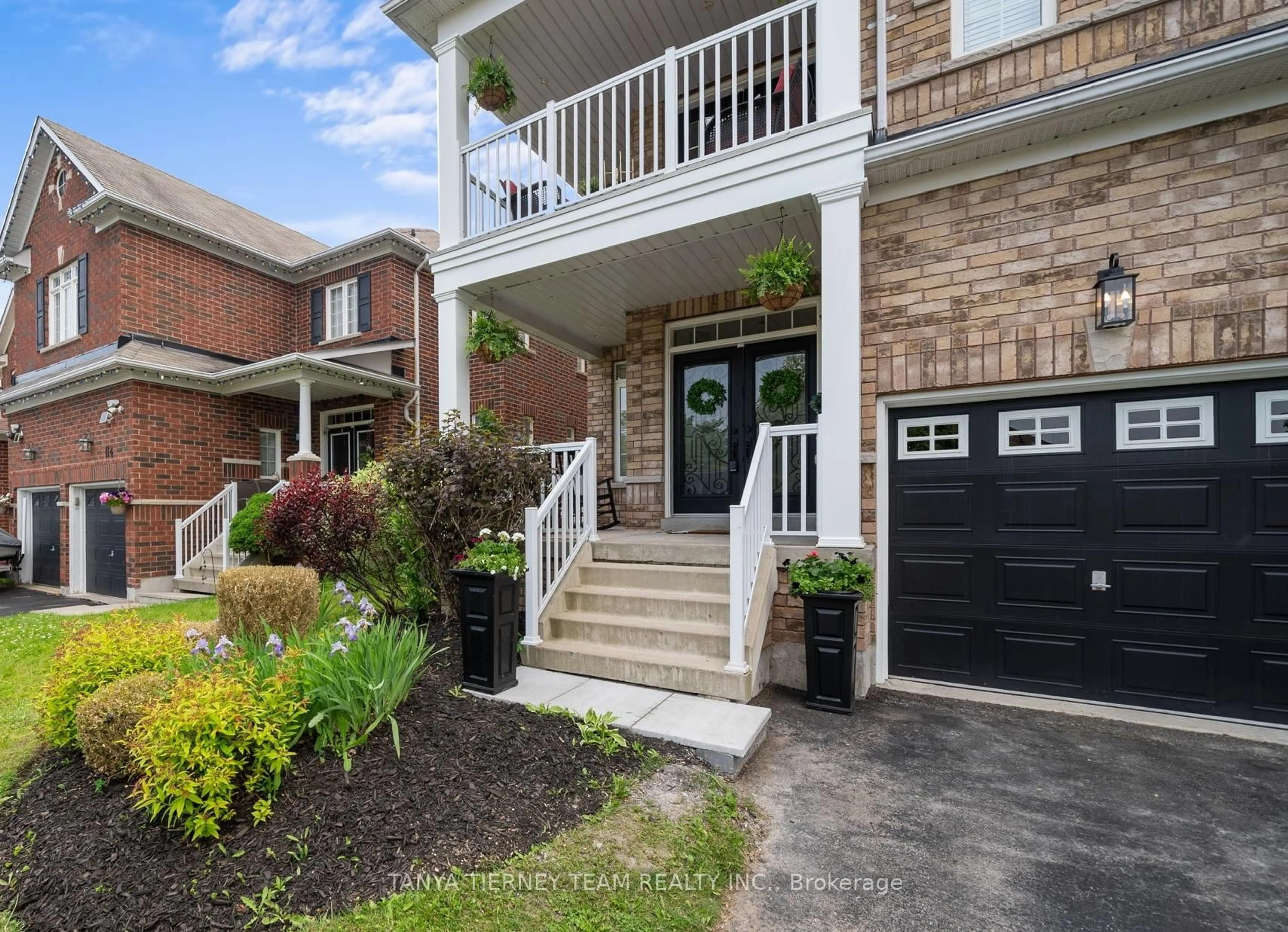 Home with brick exterior material, street for 116 Cachet Blvd, Whitby Ontario L1M 2M5