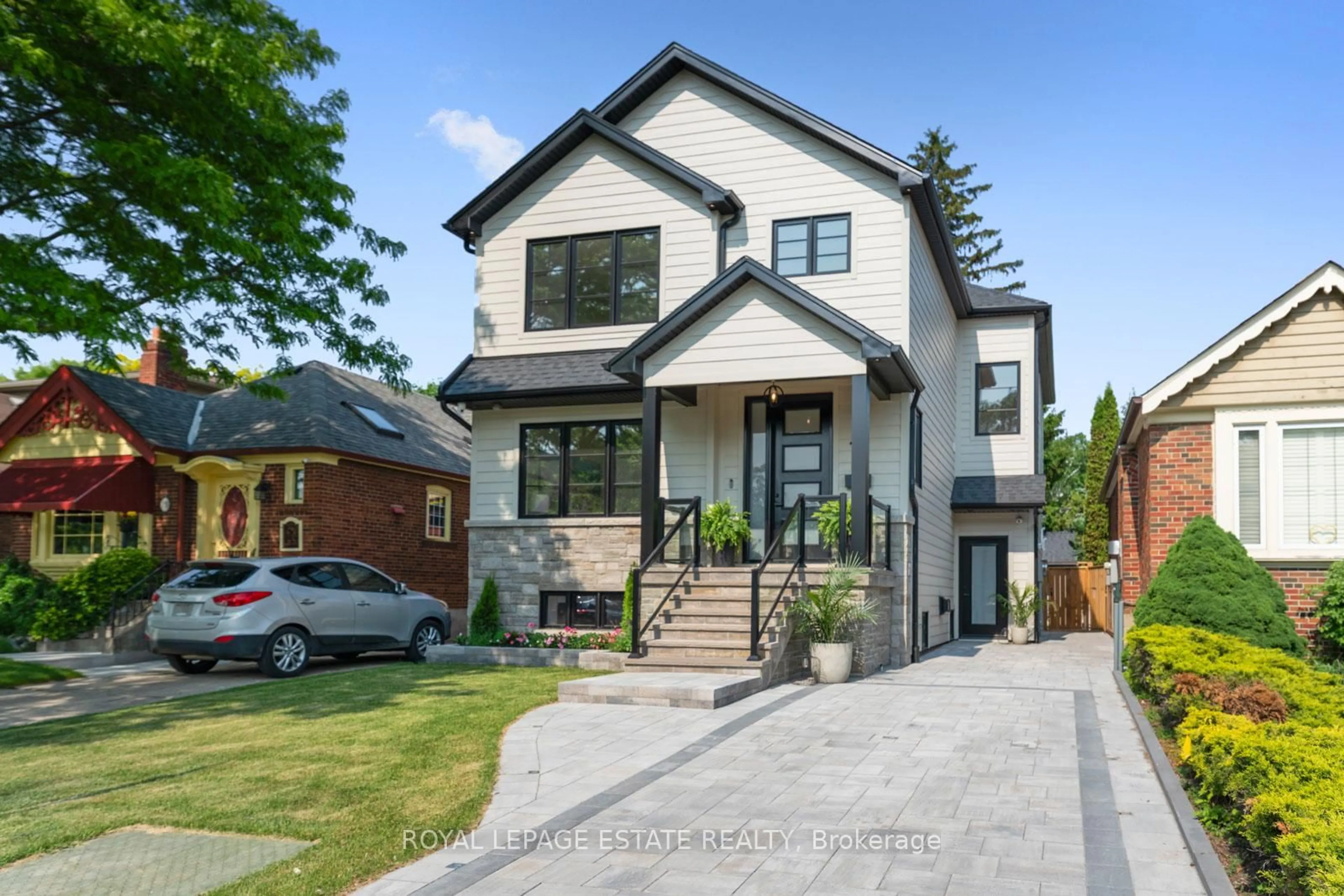 Home with brick exterior material, street for 11 Hunt Club Dr, Toronto Ontario M1N 2W6