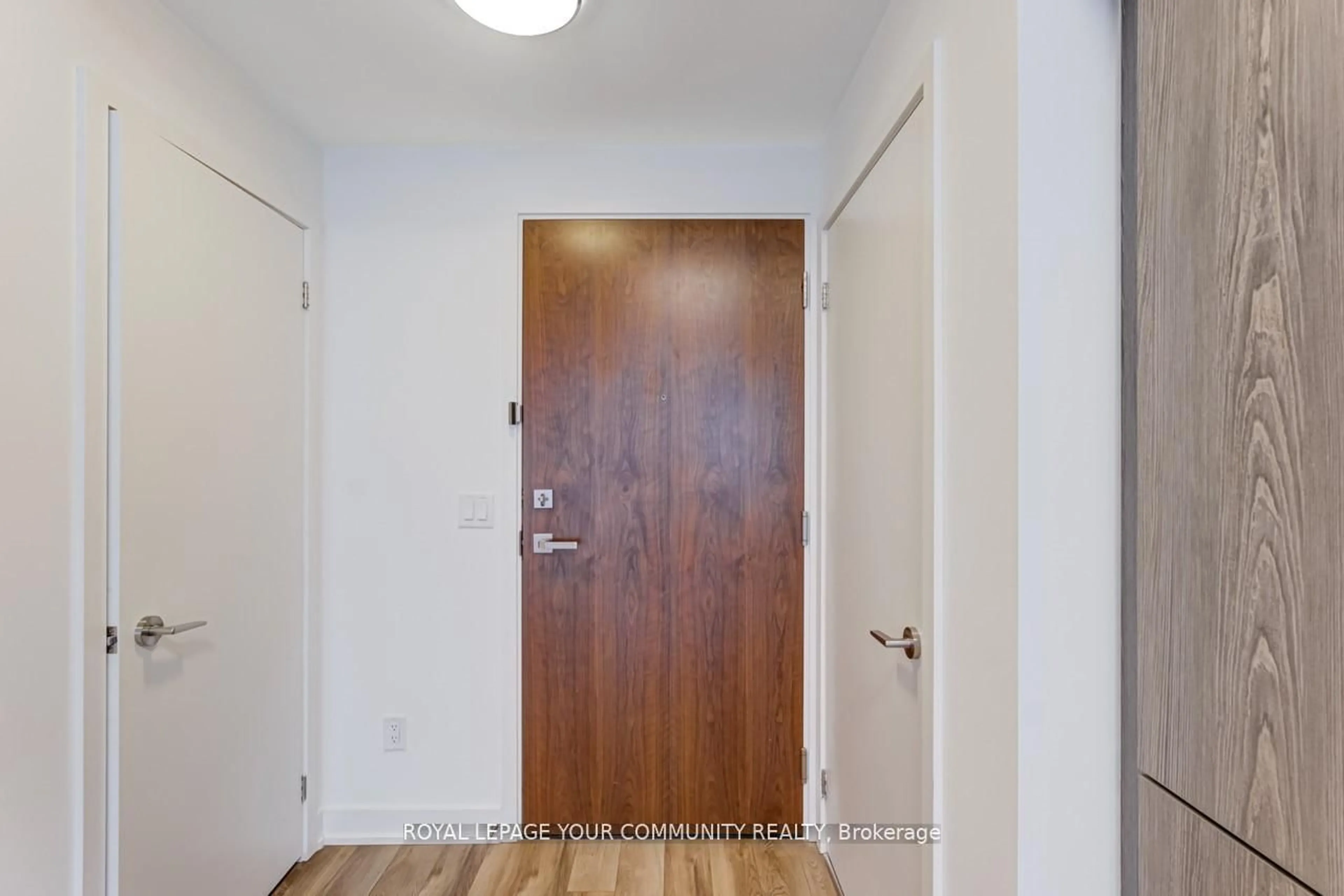 Indoor entryway for 30 Baseball Pl #415, Toronto Ontario M4M 0E8