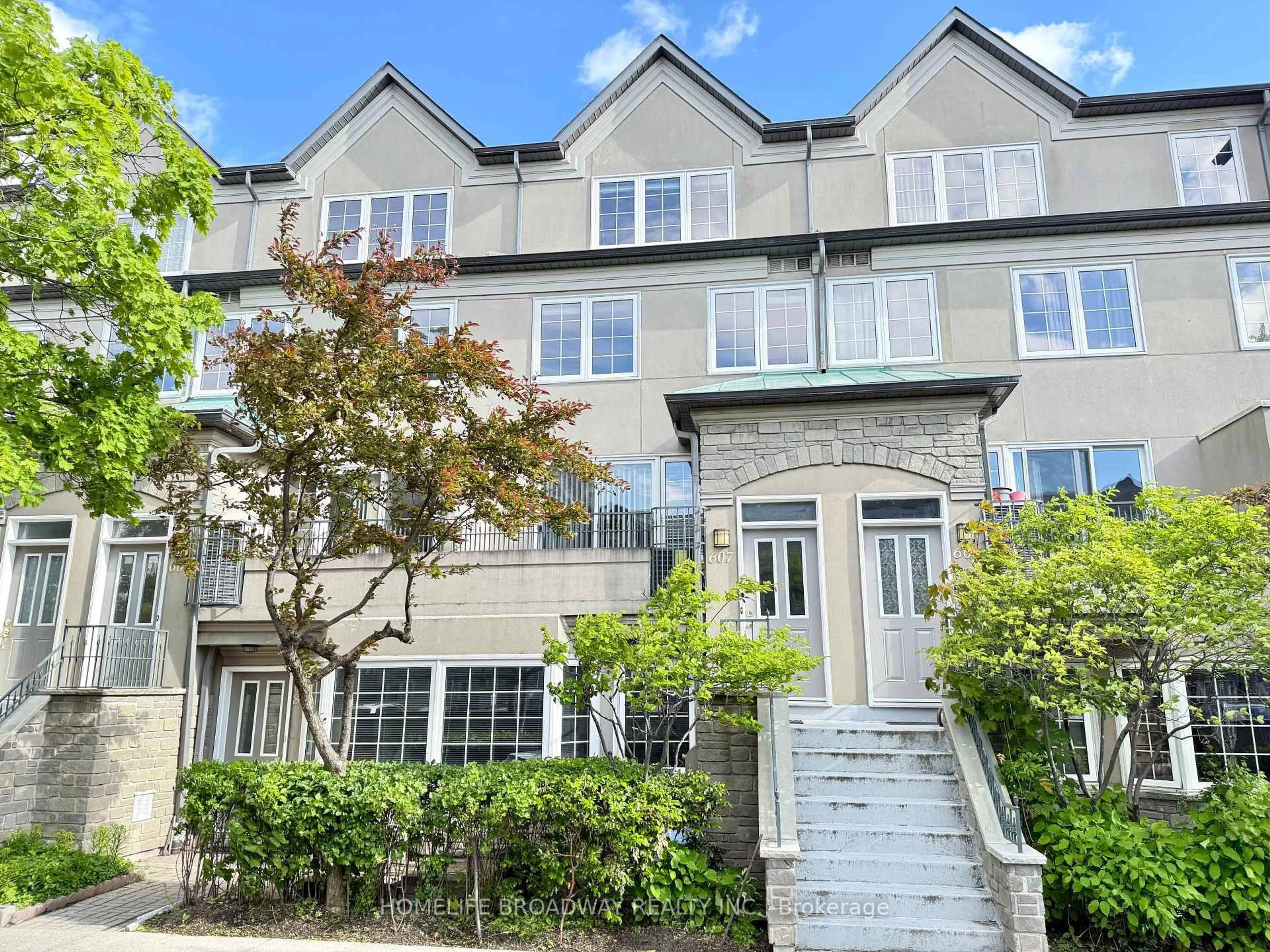 A pic from outside/outdoor area/front of a property/back of a property/a pic from drone, street for 188 Bonis Ave #607, Toronto Ontario M1T 3W3