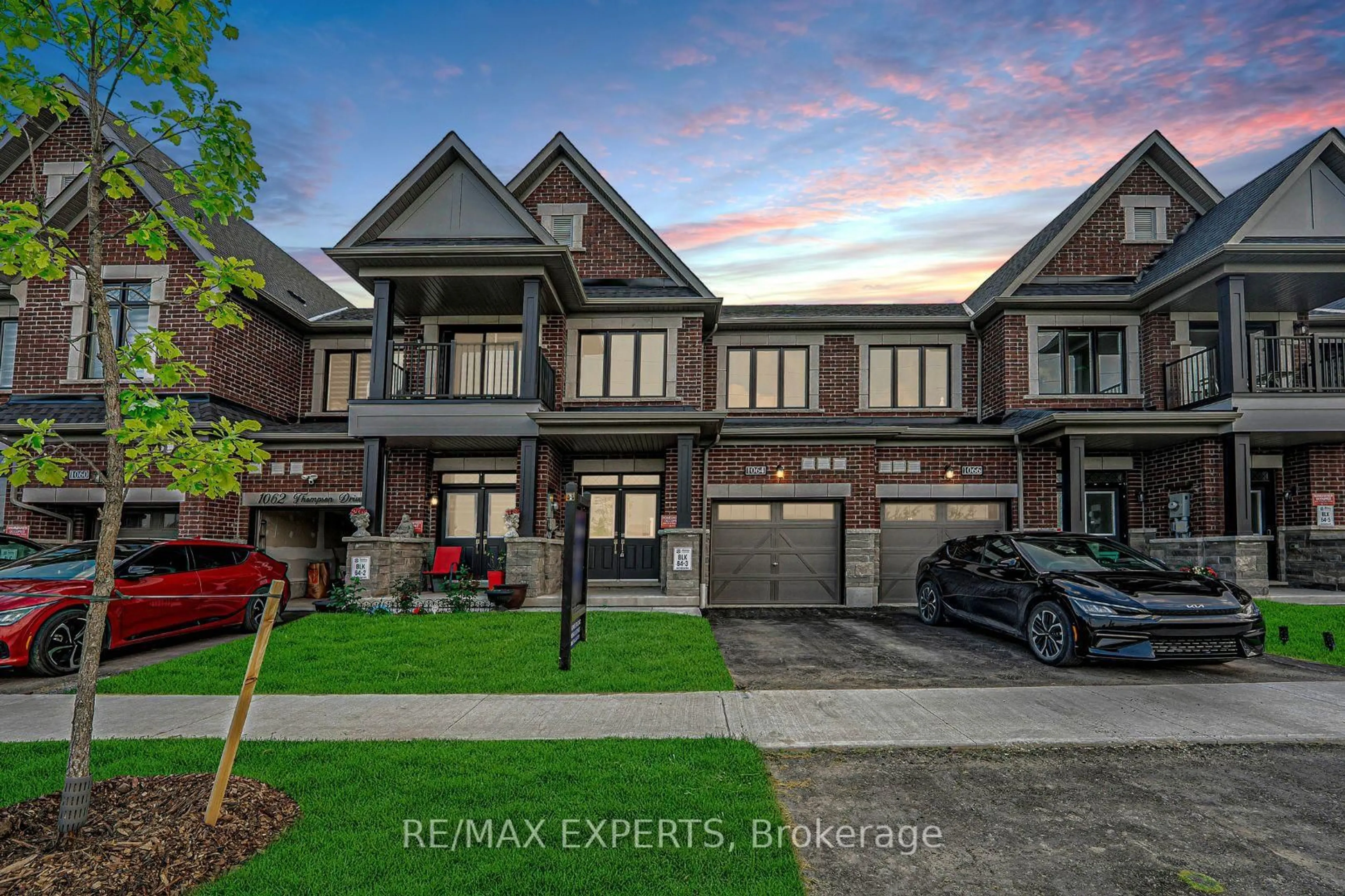 Home with brick exterior material, street for 1064 Thompson Dr, Oshawa Ontario L1L 0V5