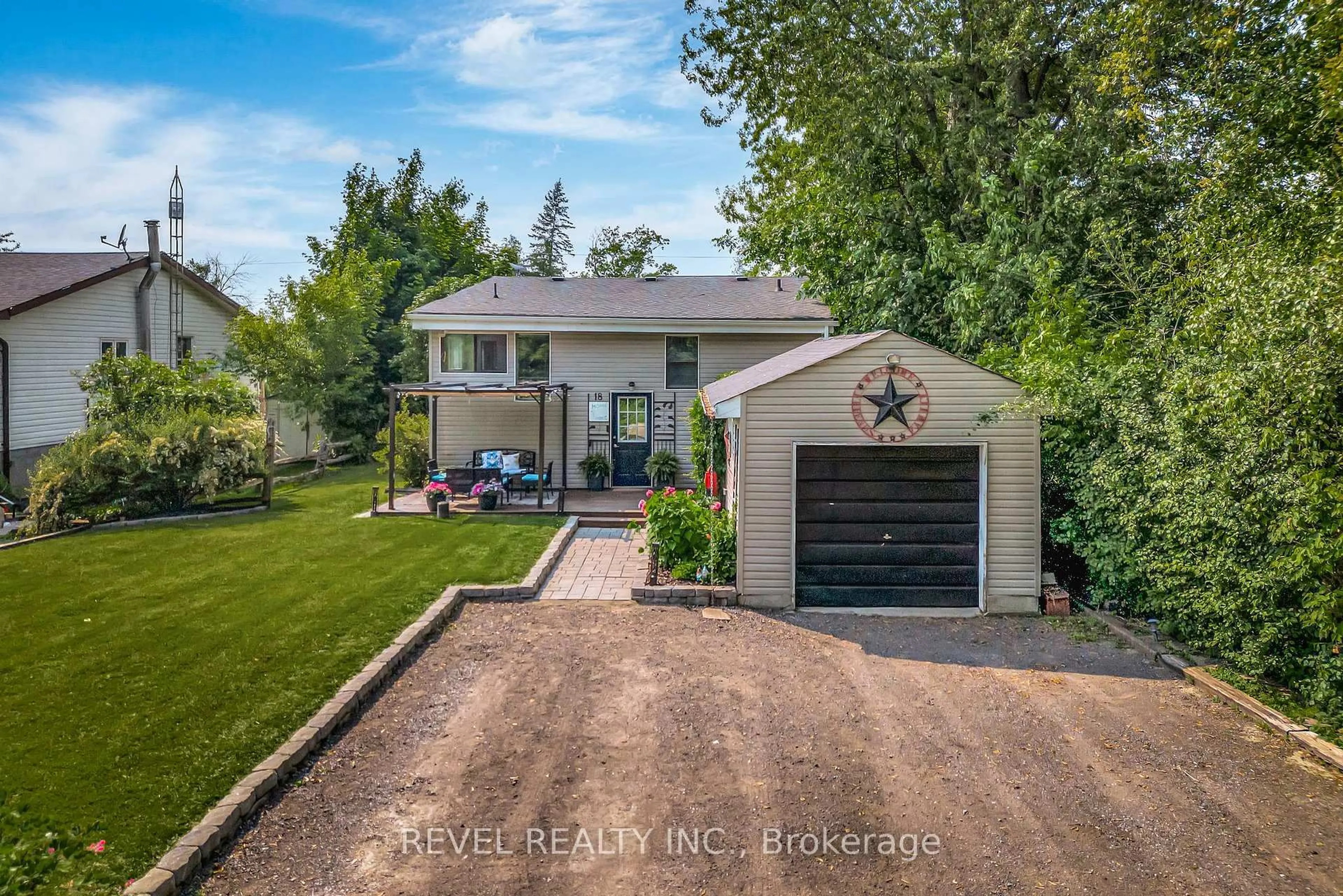 A pic from outside/outdoor area/front of a property/back of a property/a pic from drone, street for 18 Armstrong Ave, Scugog Ontario L0B 1L0