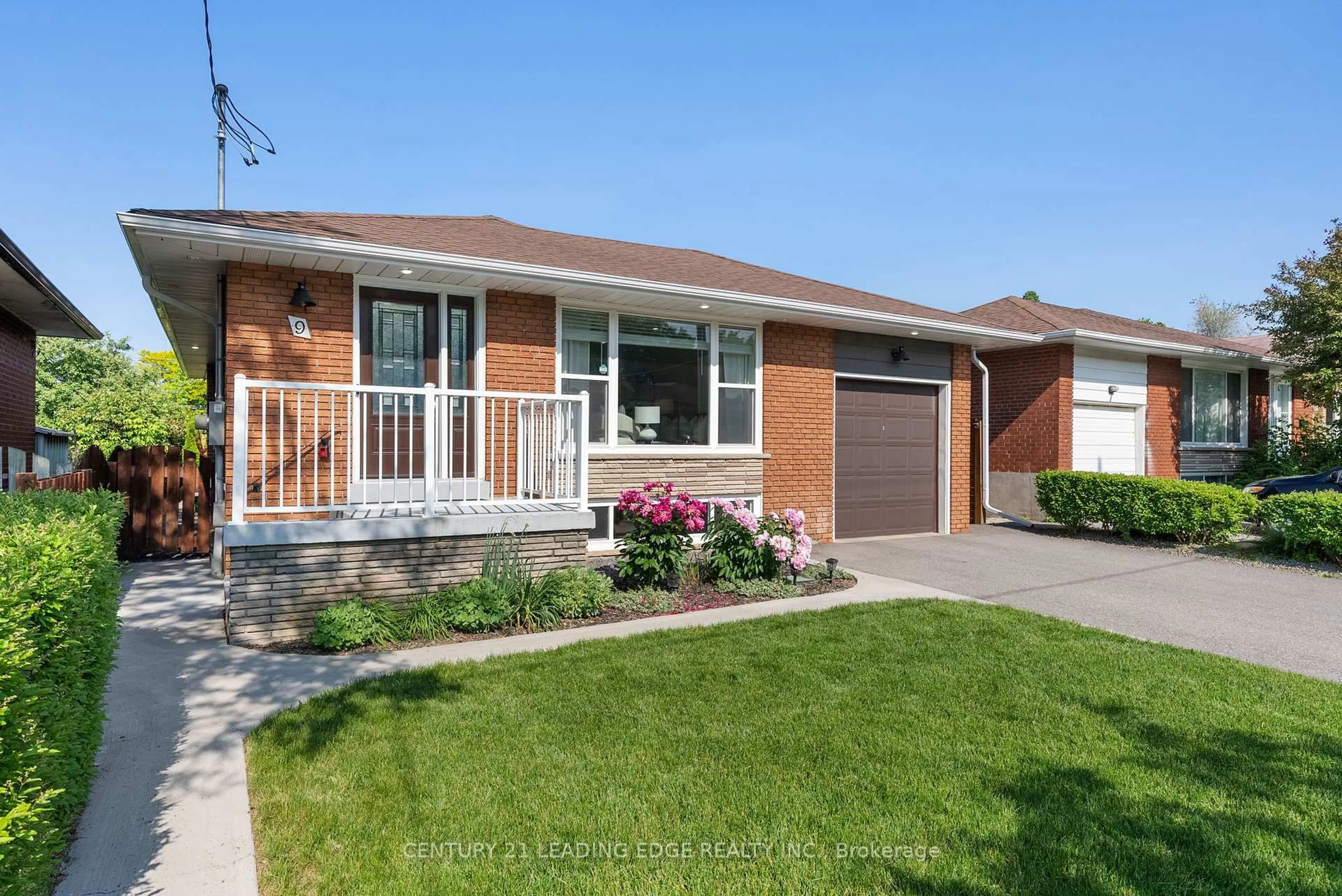 Home with brick exterior material, street for 9 Neddie Dr, Toronto Ontario M1T 2S9