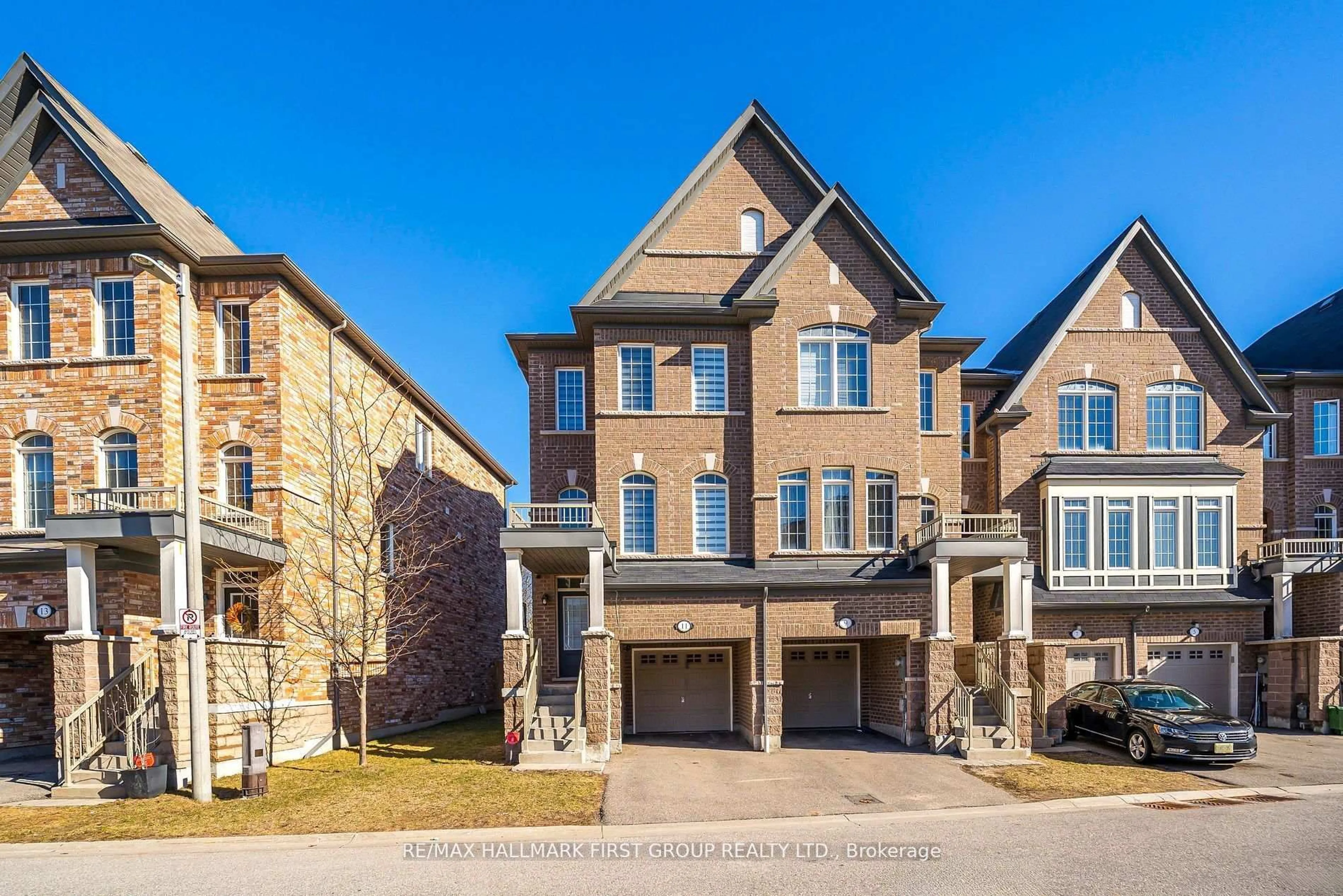 Home with brick exterior material, street for 11 Graywardine Lane, Ajax Ontario L1Z 0R9