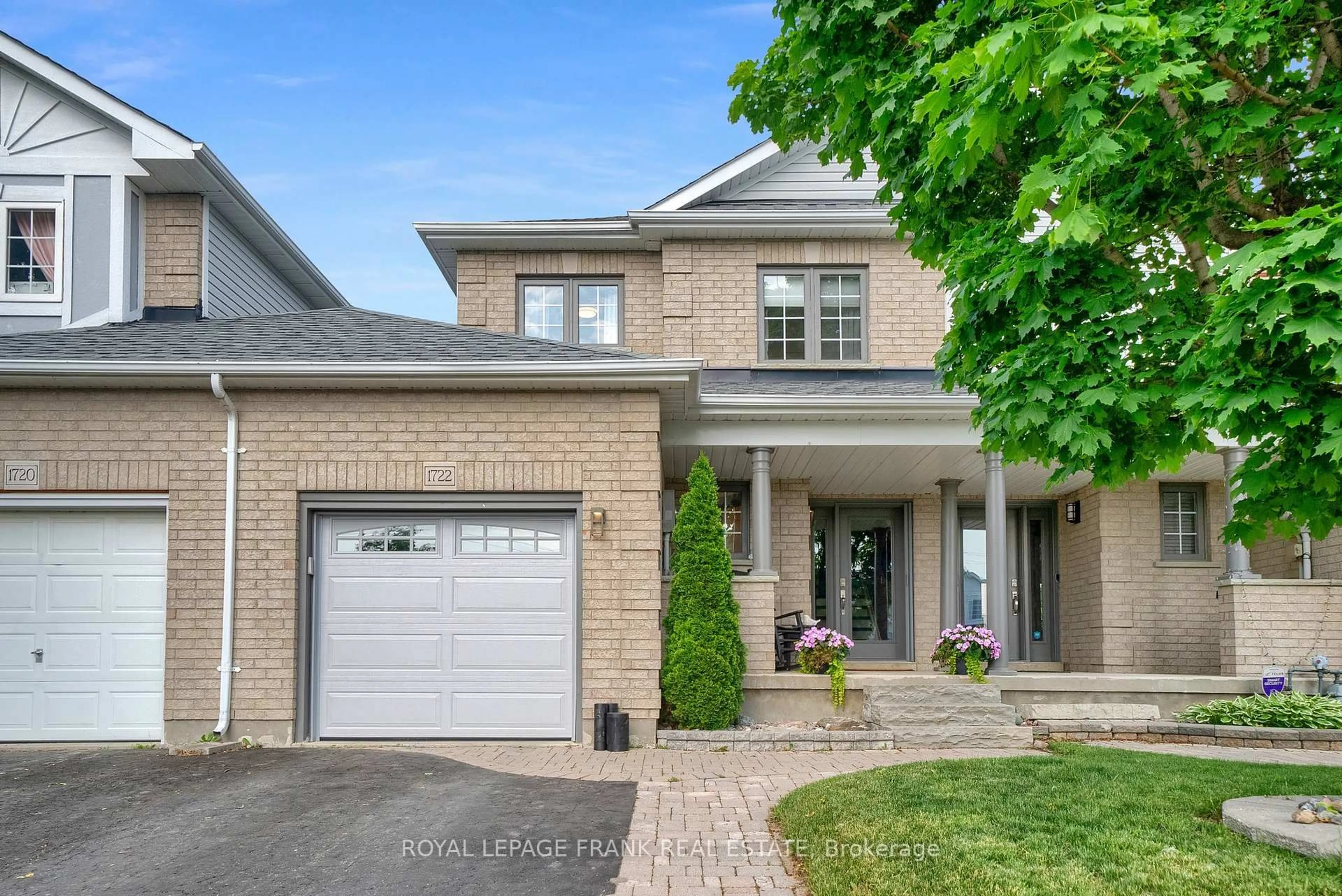 Home with brick exterior material, street for 1722 Northfield Ave, Oshawa Ontario L1K 2T6