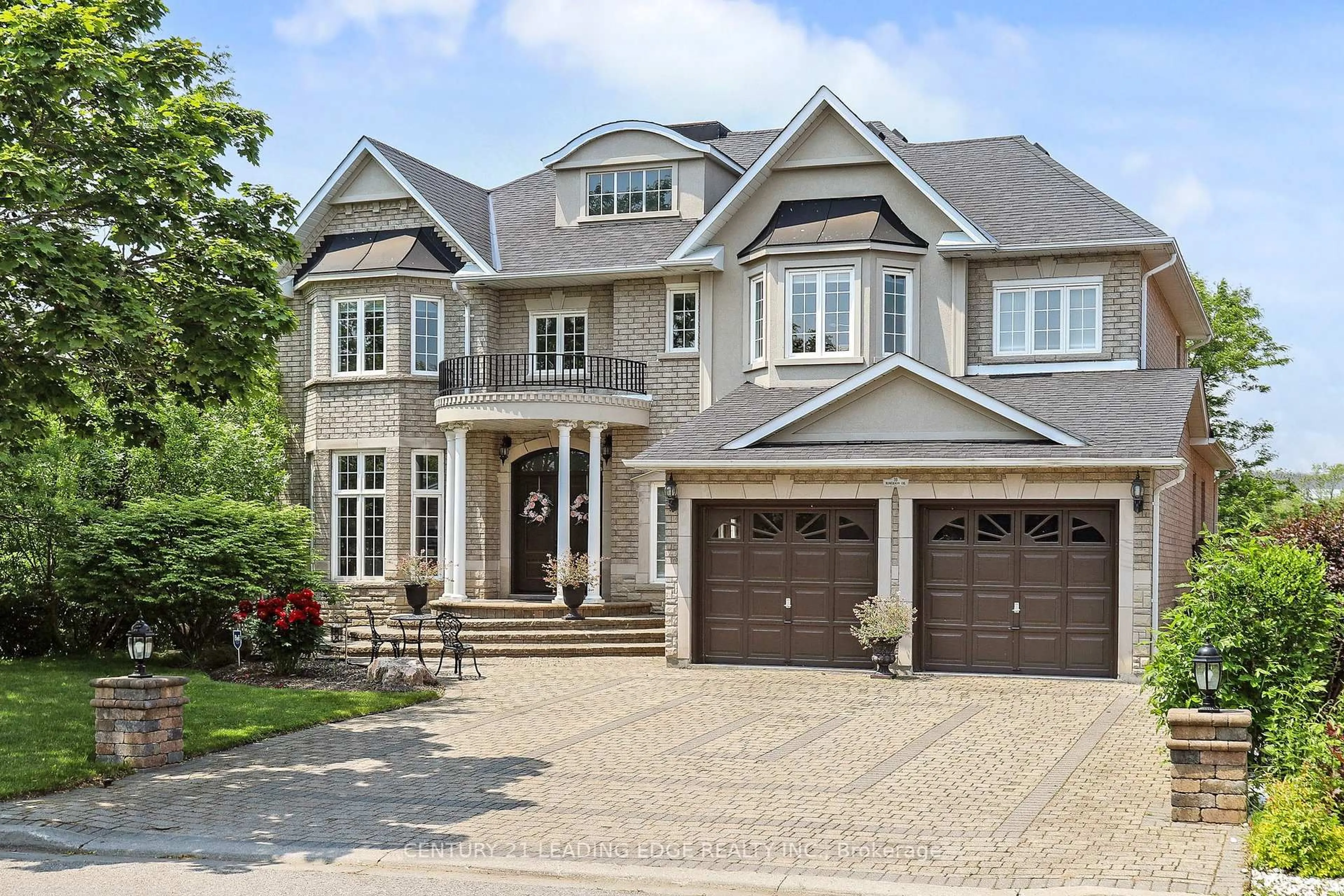 Home with brick exterior material, street for 10 Roberson Dr, Ajax Ontario L1T 4K1
