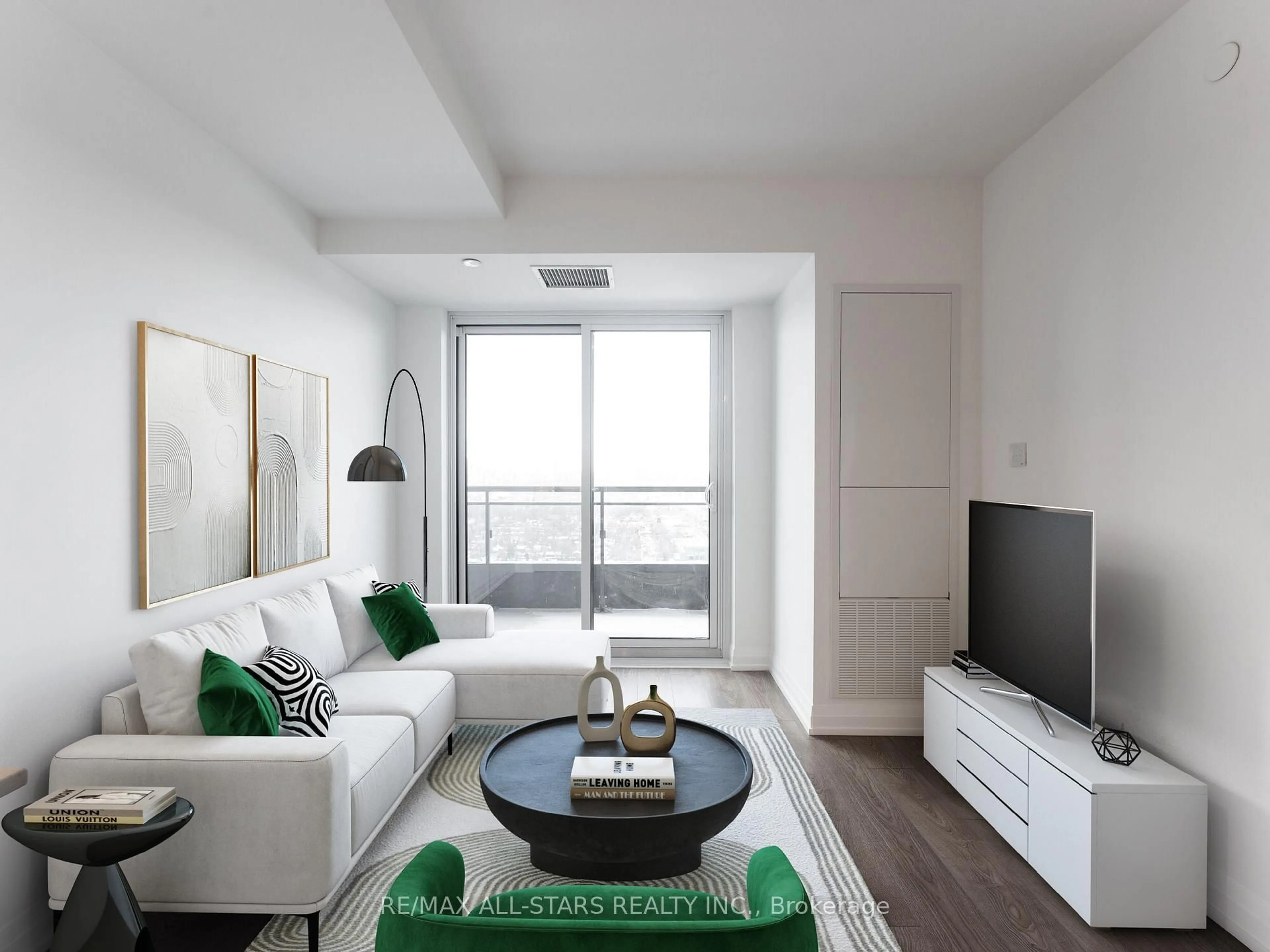 Living room with furniture, unknown for 286 Main St #2610, Toronto Ontario M4C 4X4