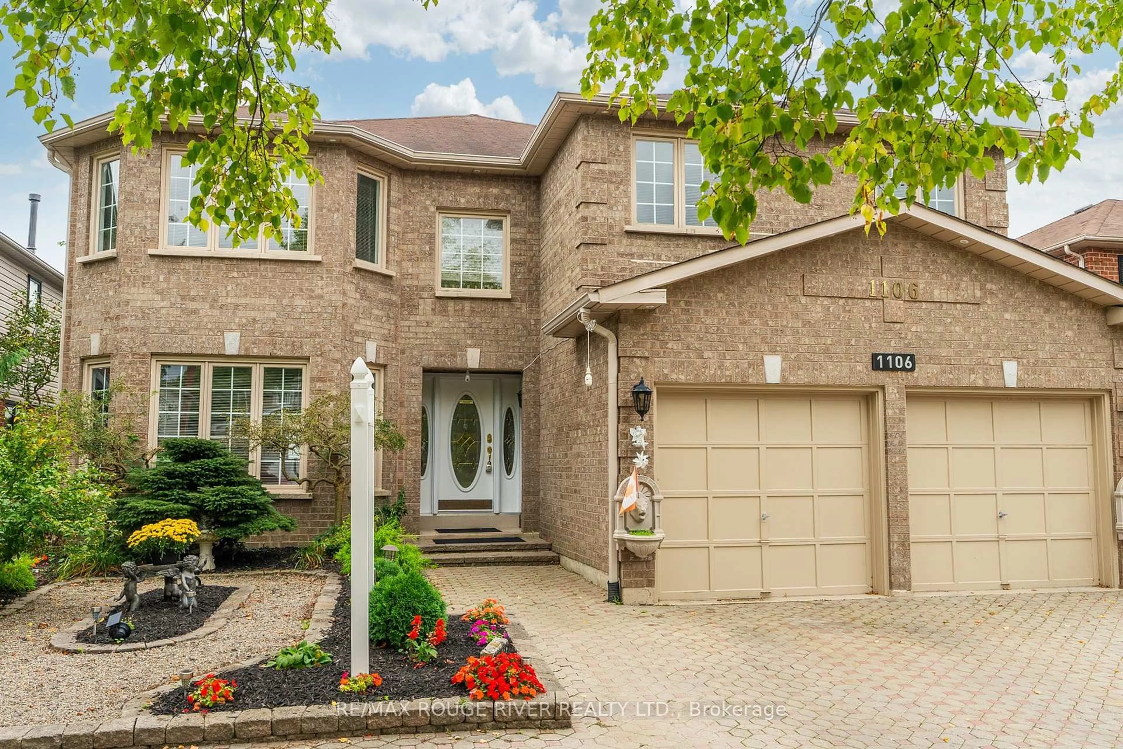Home with brick exterior material, street for 1106 Ridge Valley Dr, Oshawa Ontario L1K 2E2